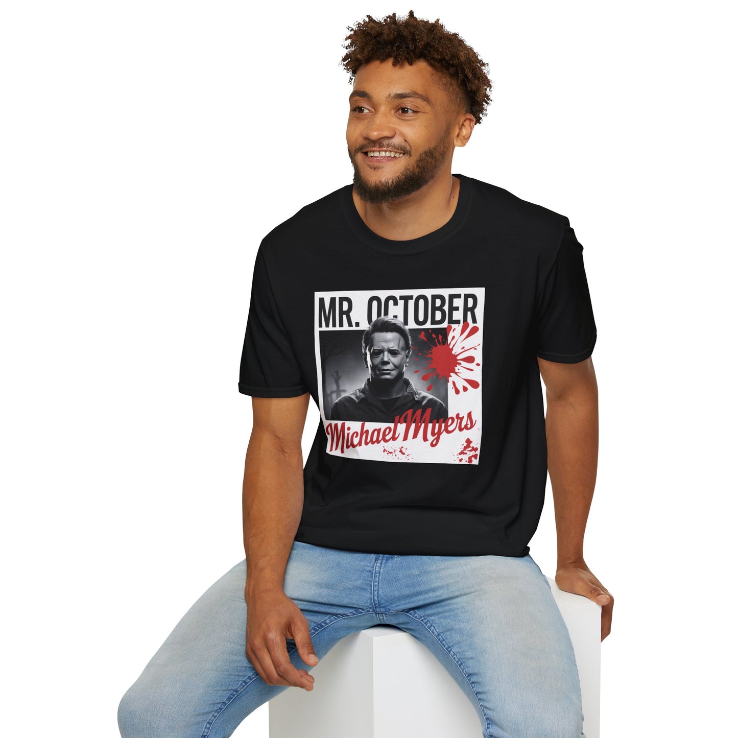 Halloween Horror T-Shirt, Unisex October Tee, Michael Myers Apparel, Spooky Season Shirt, Horror Movie Fan Gift