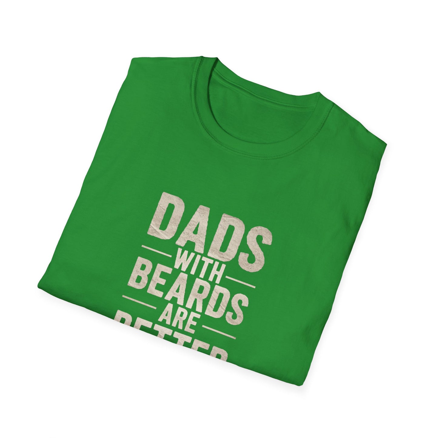 Dads with Beards Unisex Softstyle T-Shirt - Perfect Gift for Father's Day