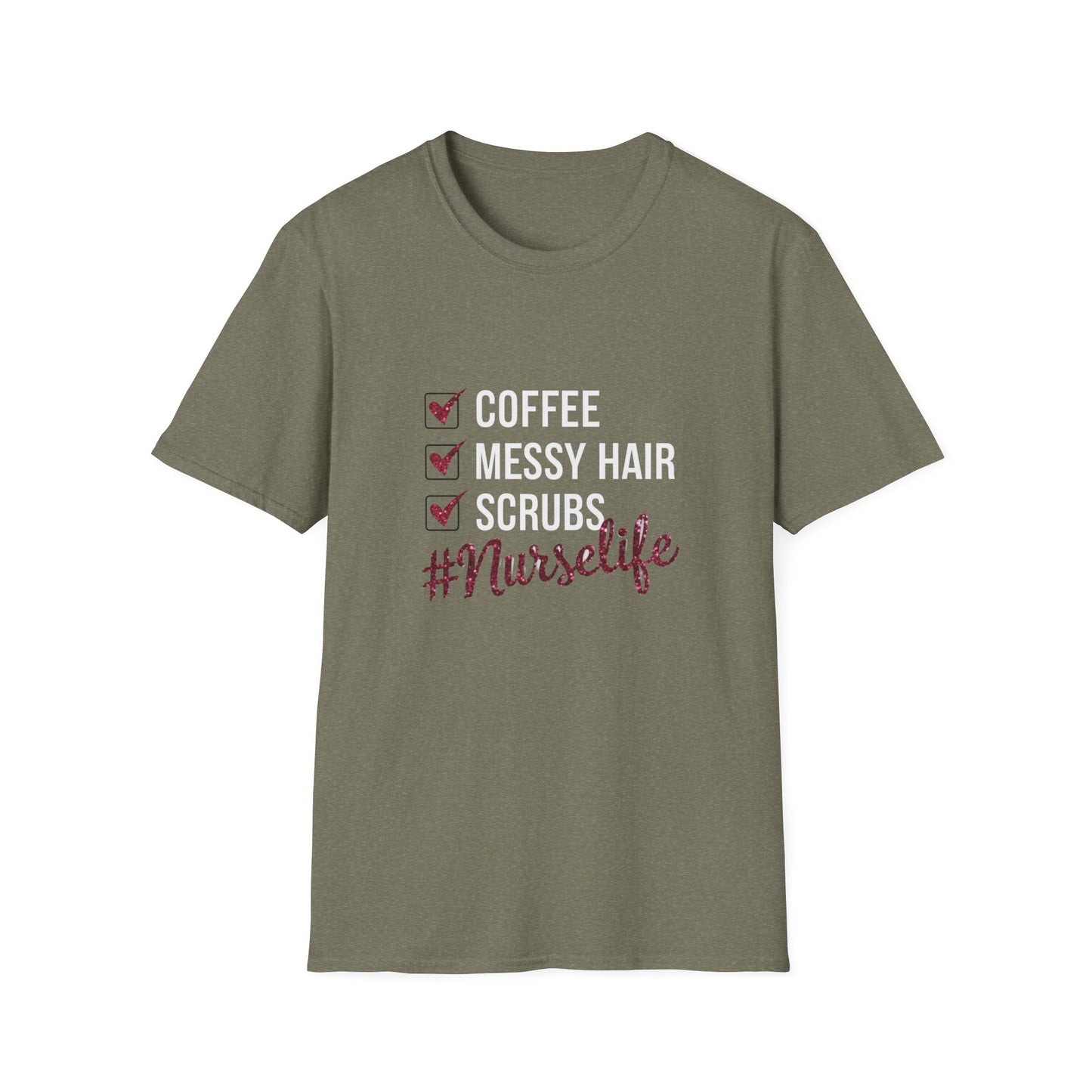 Nurse Life Unisex Softstyle T-Shirt - Perfect for Healthcare Professionals