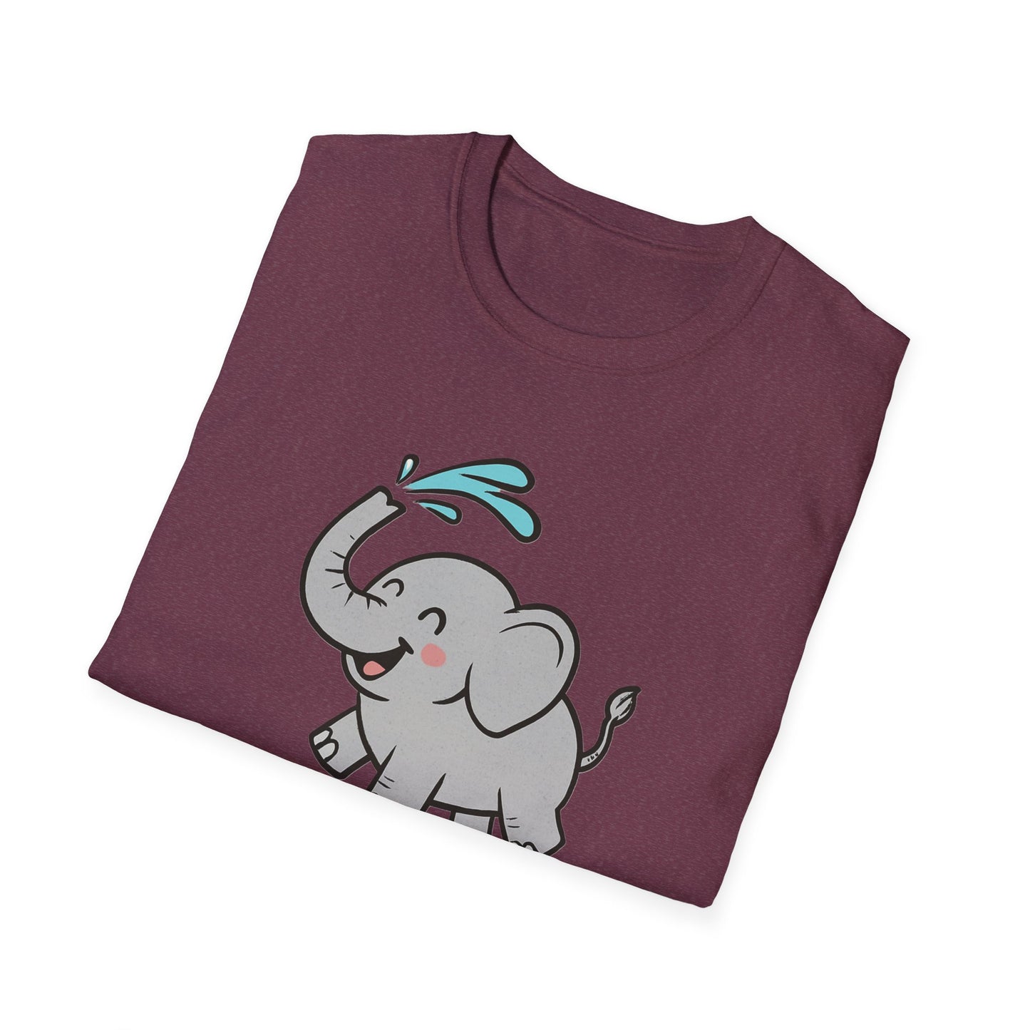 Funny Elephant T-Shirt - Squirter! Tee for Animal Lovers, Gift for Kids, Birthday Party Shirt, Unisex Graphic Tee