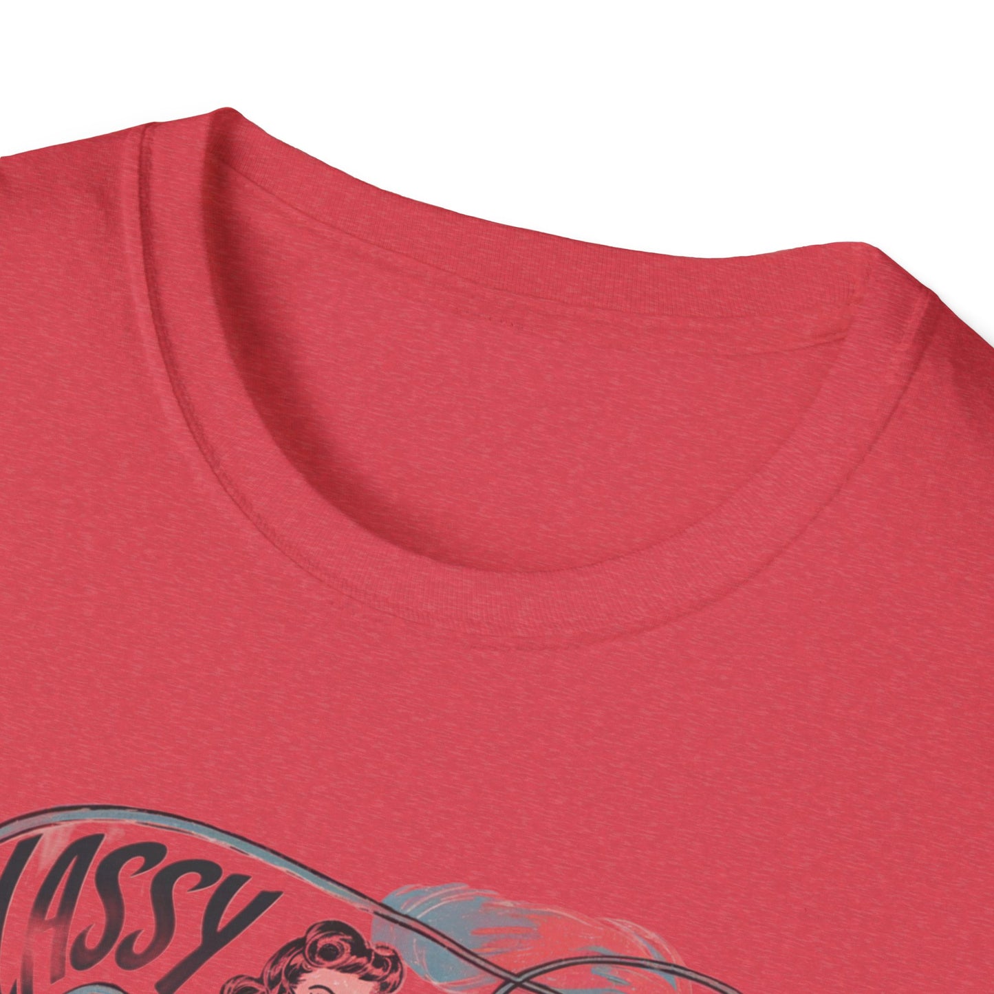 Classy & Badass Unisex T-Shirt, Vintage Chic Tee, Gift for Her, Empowerment Shirt, Casual Wear, Birthday Gift, Feminist Apparel