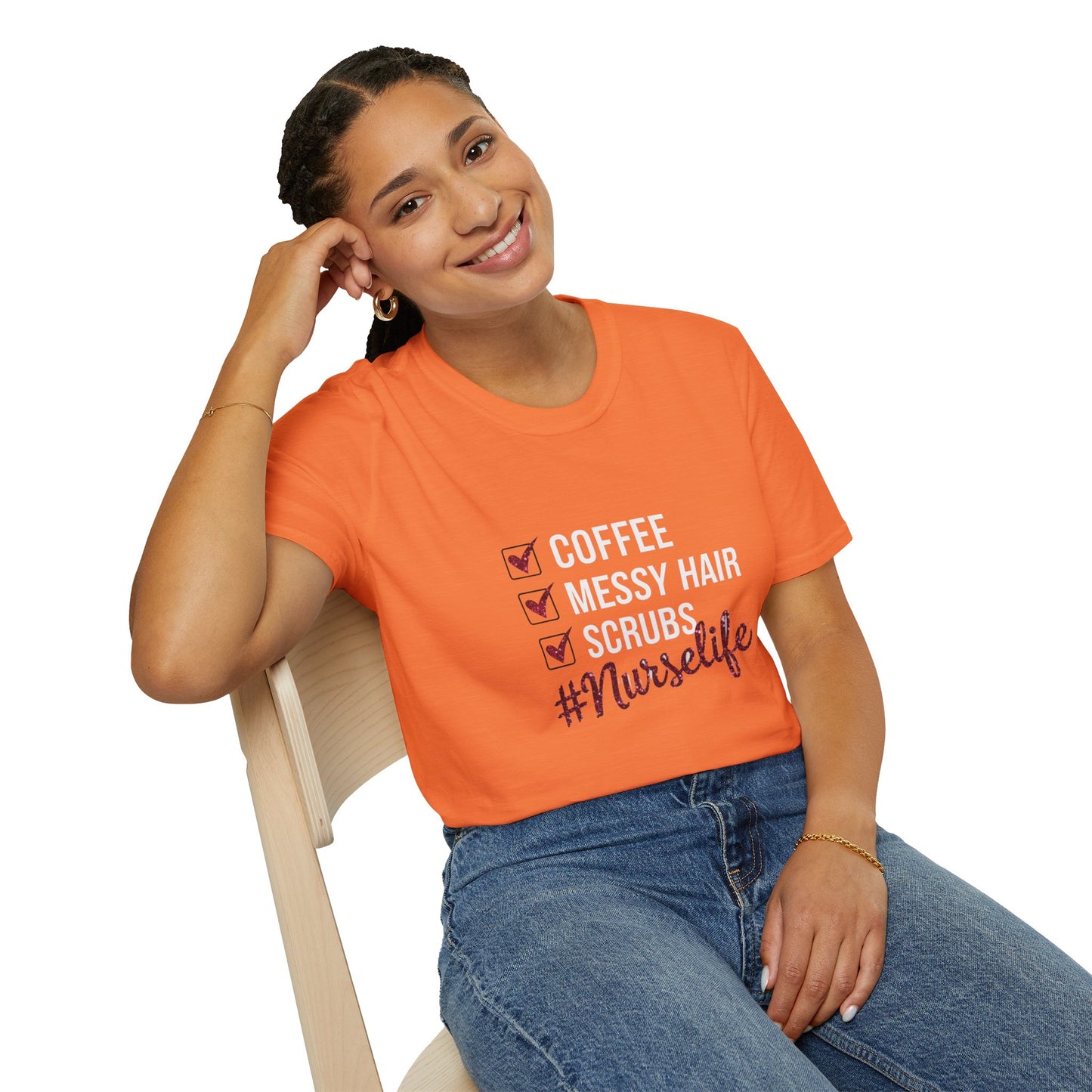 Nurse Life Unisex Softstyle T-Shirt - Perfect for Healthcare Professionals