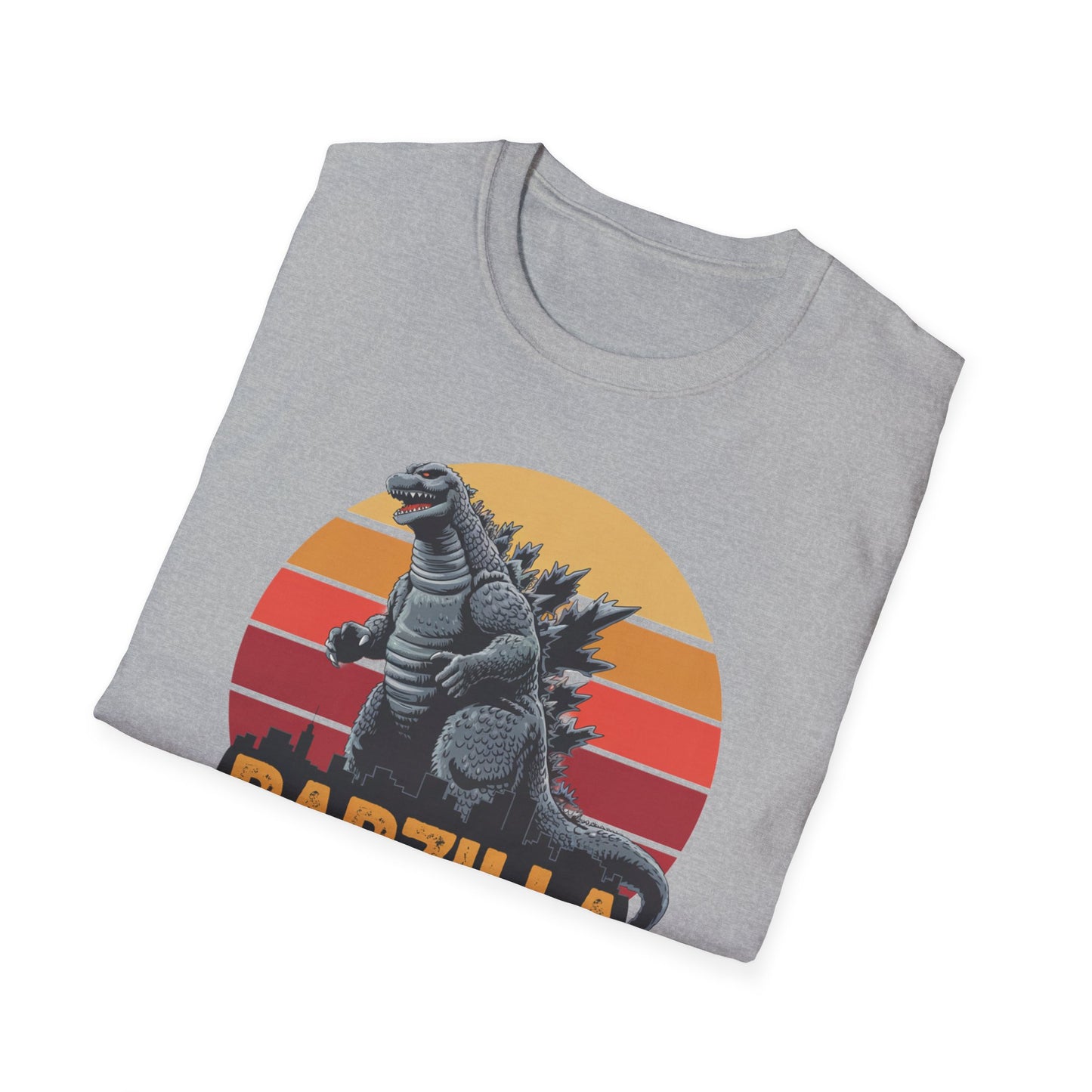 Dadzilla Tee - Unisex Softstyle T-Shirt for Dad Enthusiasts Fathers Day Gift
