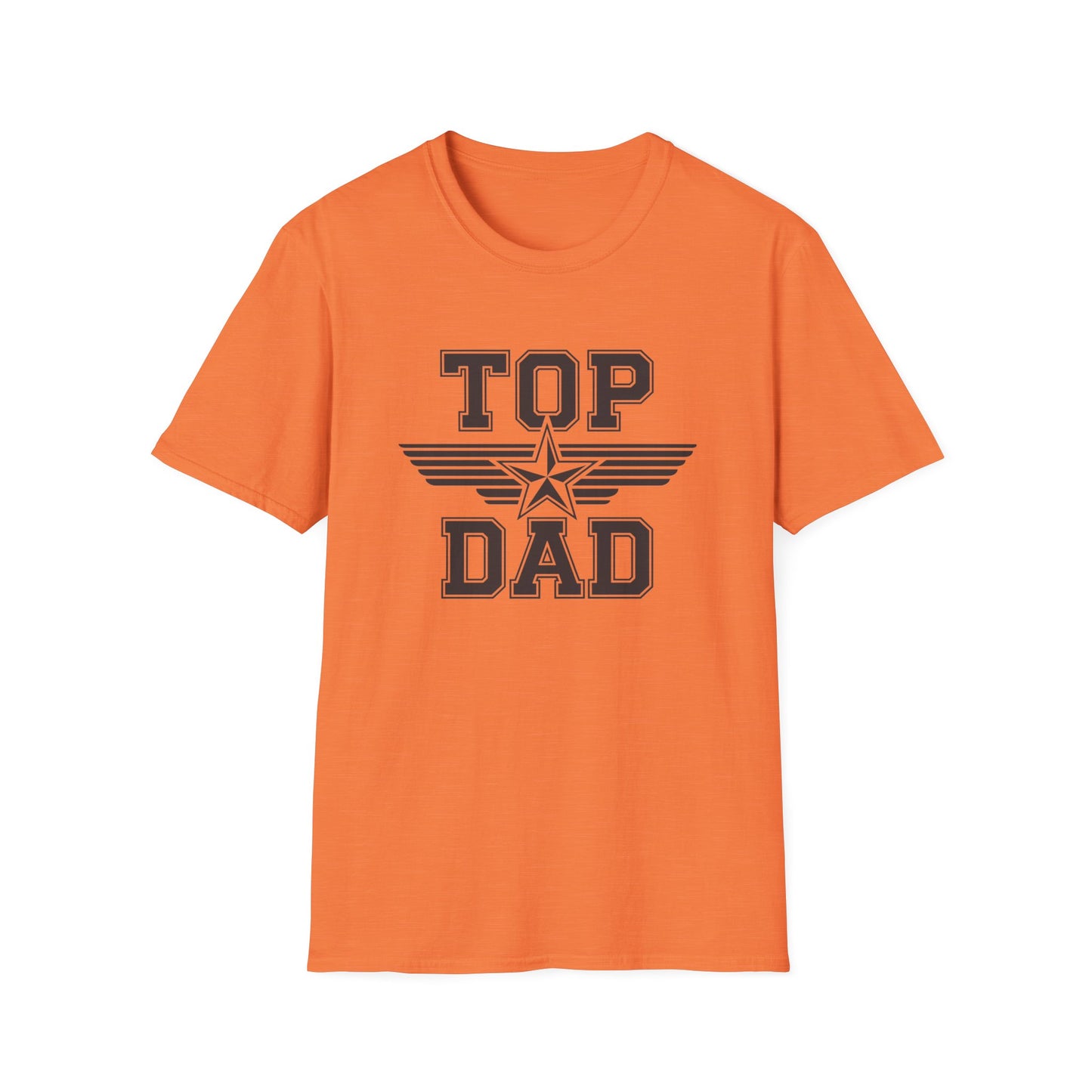 Top Dad Unisex Softstyle T-Shirt, Father's Day Gift, Casual Wear, Dad Shirt, Family Reunion Tee, Gift for Dad
