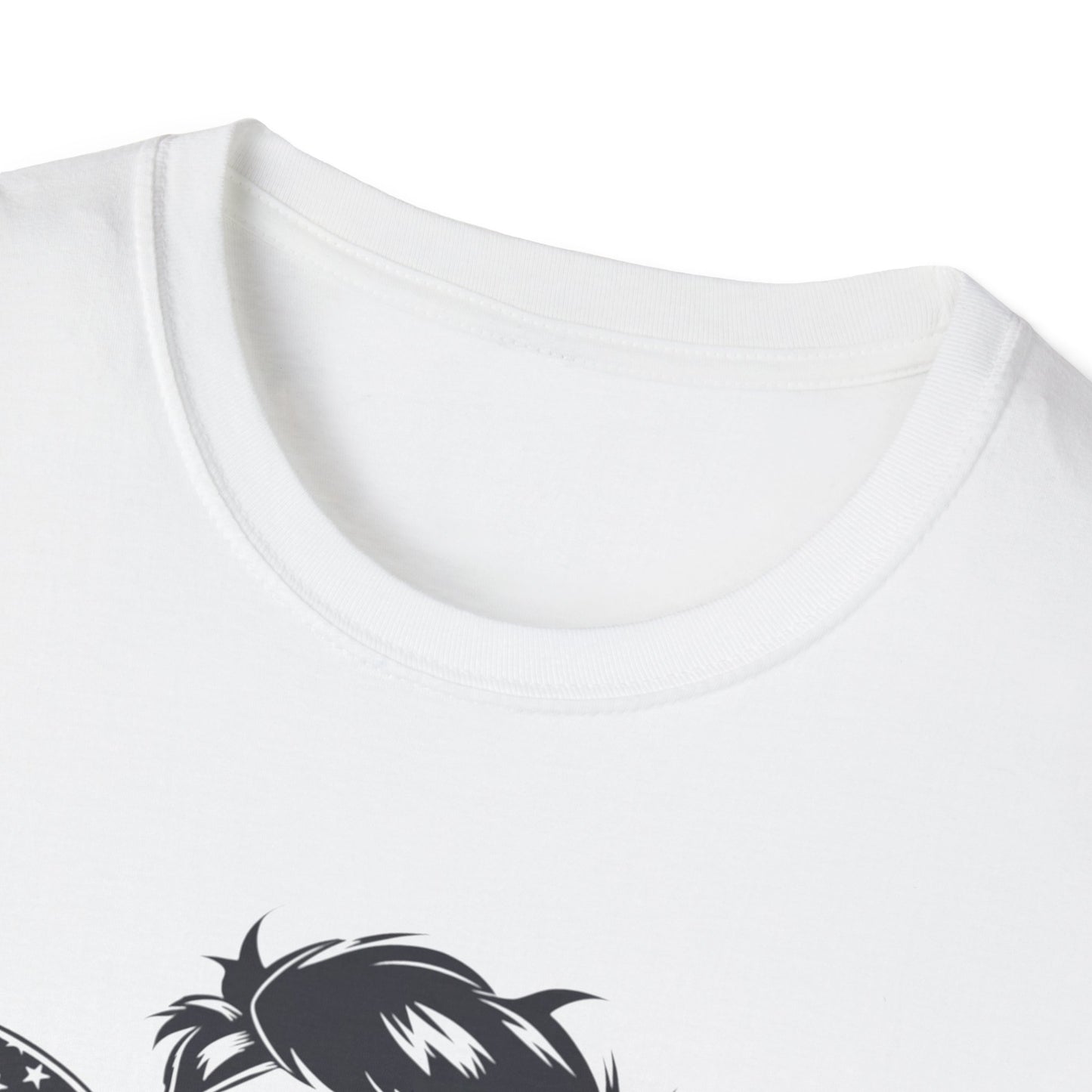 Merica Graphic T-Shirt - Softstyle Unisex Tee for Independence Day & Casual Wear
