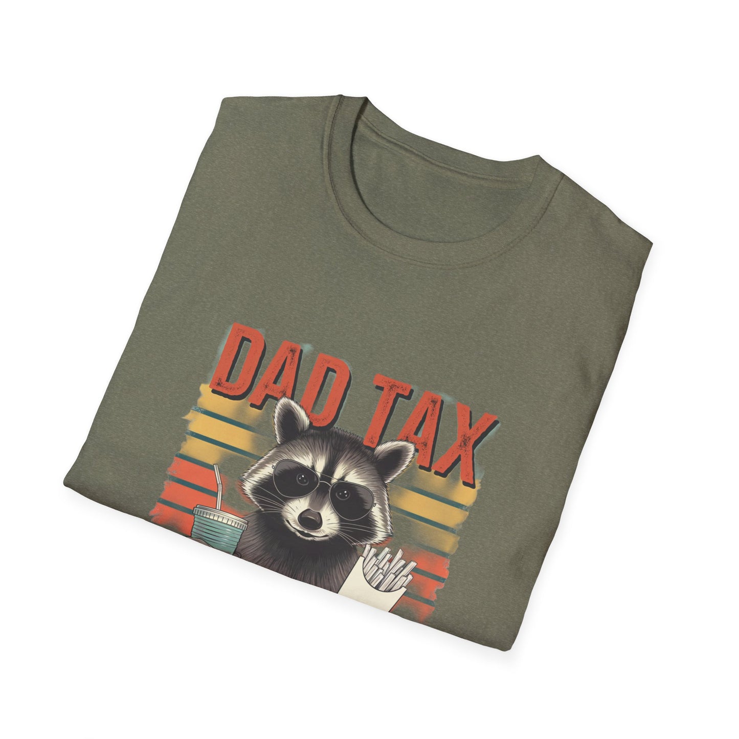 Funny Dad Tax T-Shirt | Unisex Softstyle Tee for Fathers Day