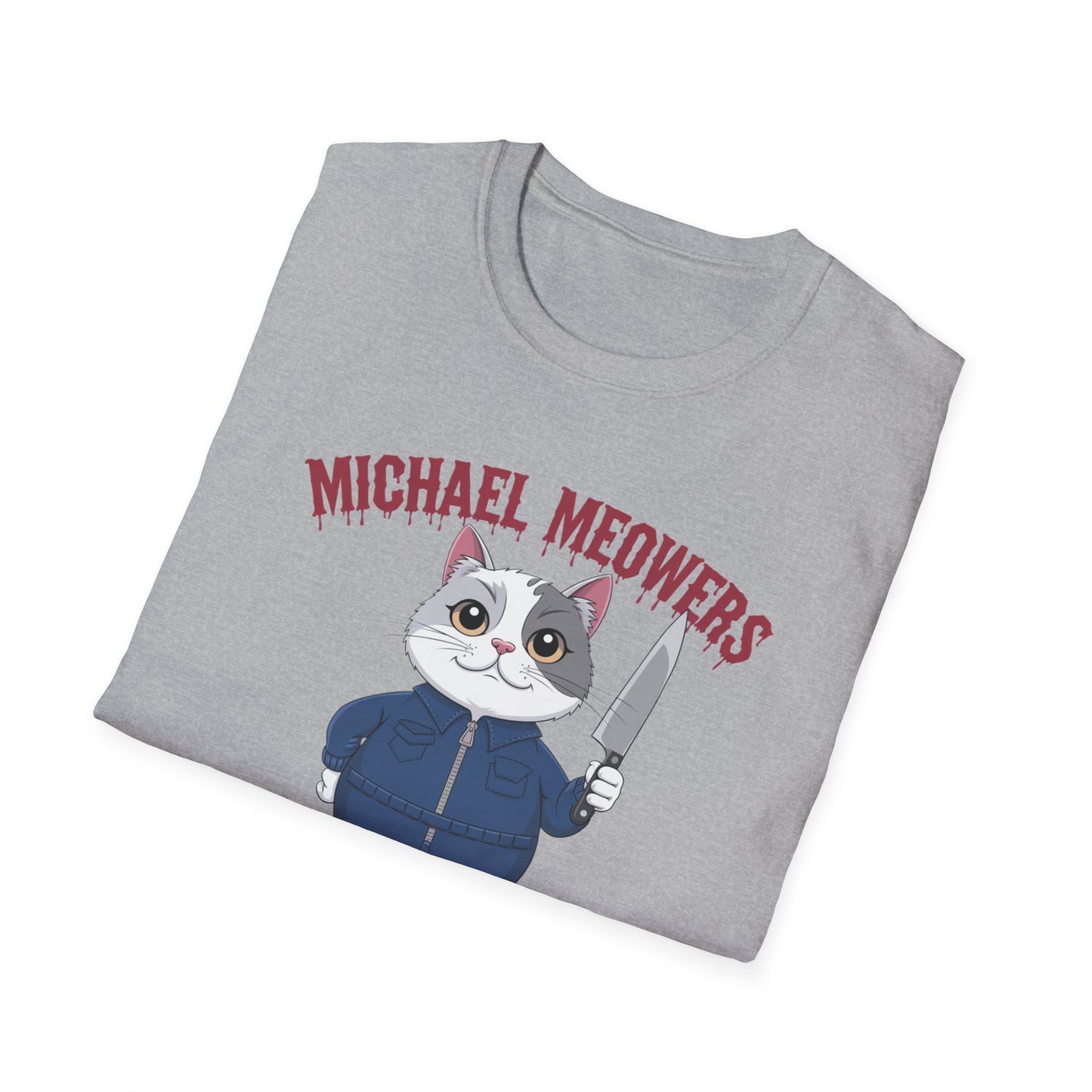Funny Cat Graphic Tee, Unisex Softstyle T-Shirt, Pet Lovers Gift, Birthday Present, Cute Cat Shirt, Casual Wear