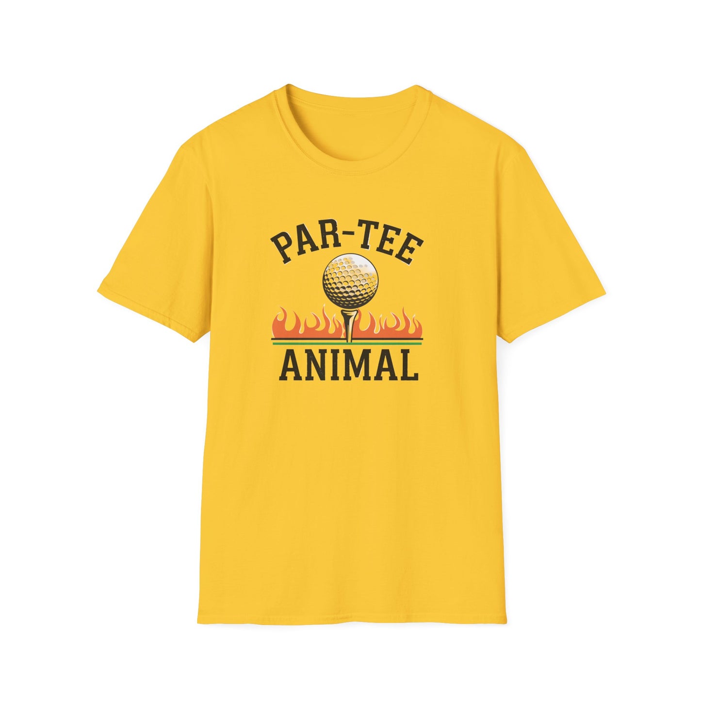 Par-Tee Animal Unisex Softstyle T-Shirt - Fun Golf Tee for Golf Lovers