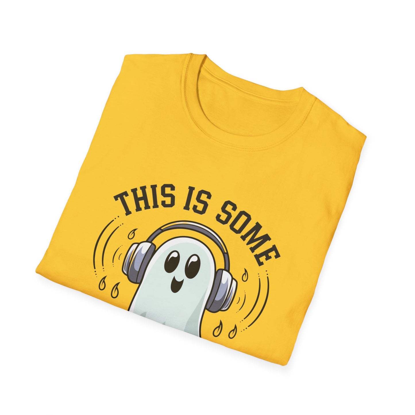 Spooky Humor Unisex T-Shirt, Halloween Ghost Tee, Funny Graphic Shirt, Gifts for Him, Gifts for Her, Casual Halloween Outfit