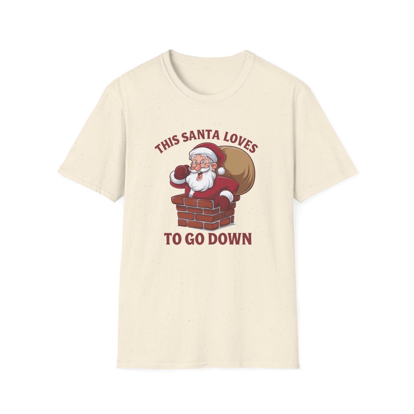 Funny Christmas Santa T-Shirt, Holiday Tee, Unisex Shirt, Christmas Gift, Humor Apparel, Festive Outfit