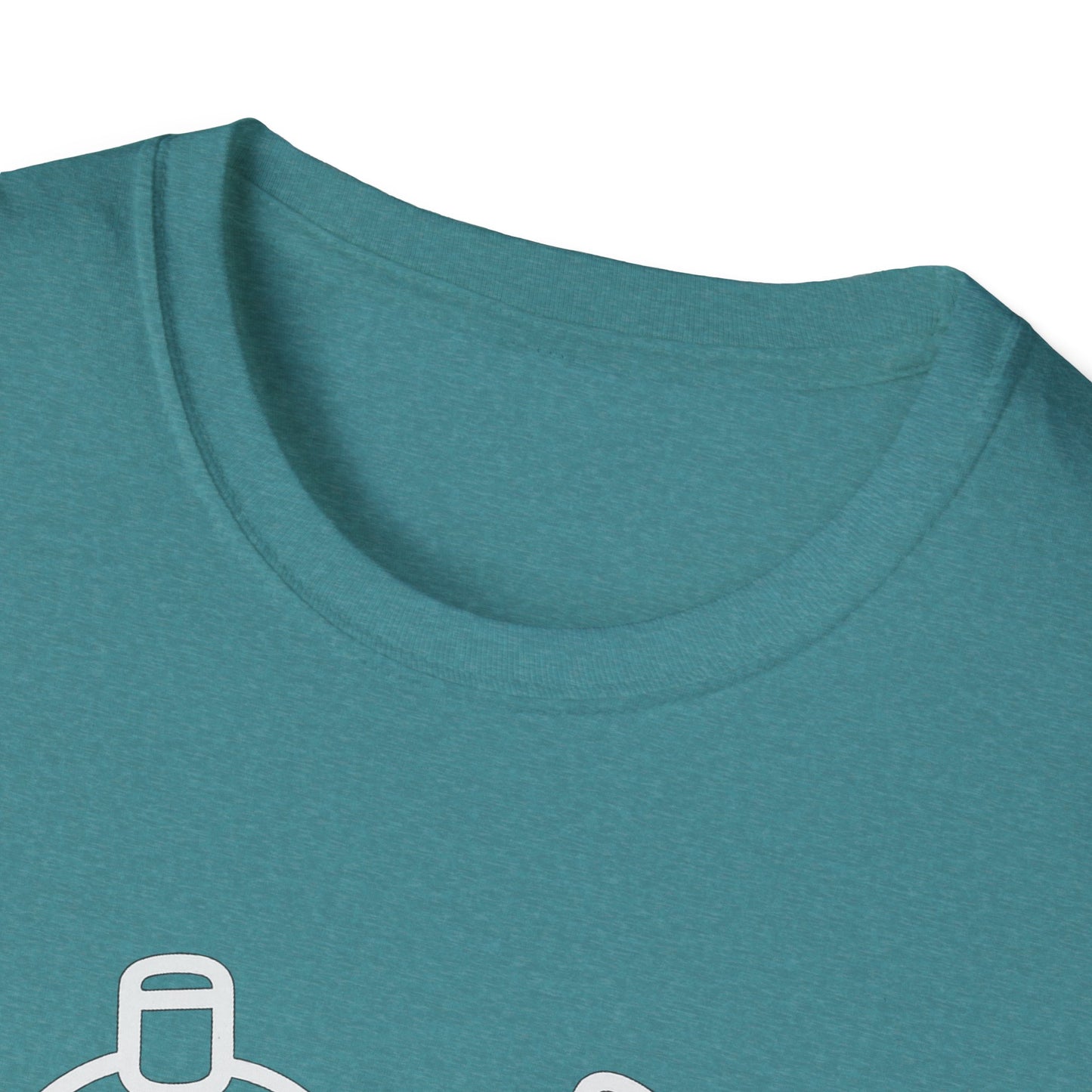 I Like Her Bobbers Unisex Softstyle T-Shirt - Fun Casual Wear for Fishing Enthusiasts