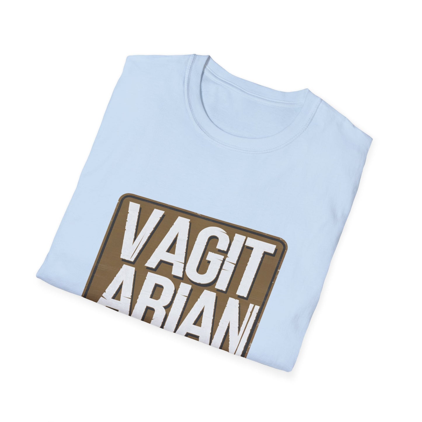 Funny Unisex T-Shirt - "VAGITARIAN" Humor Tee for Food Lovers