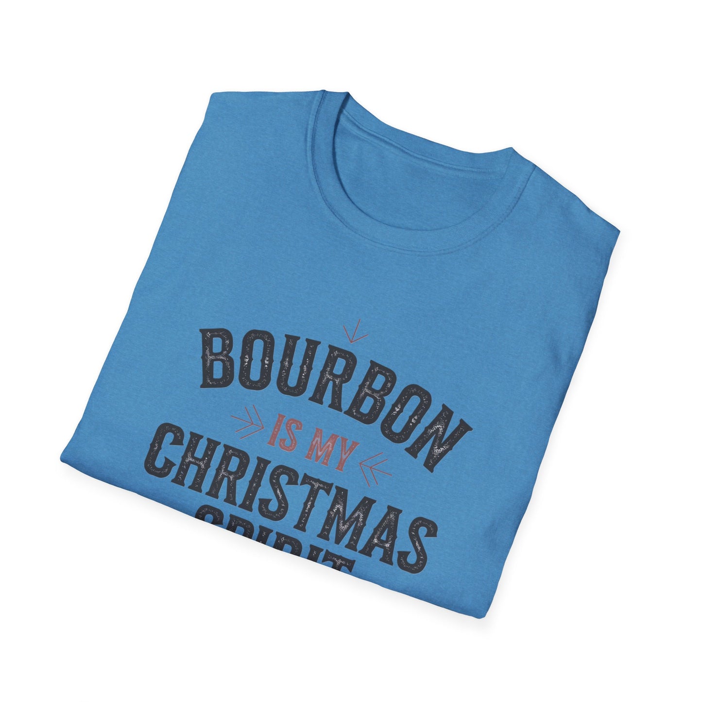 Bourbon-Themed Unisex T-Shirt | Perfect Holiday Gift, Christmas Party Attire, Festive Apparel, Gift for Bourbon Lovers