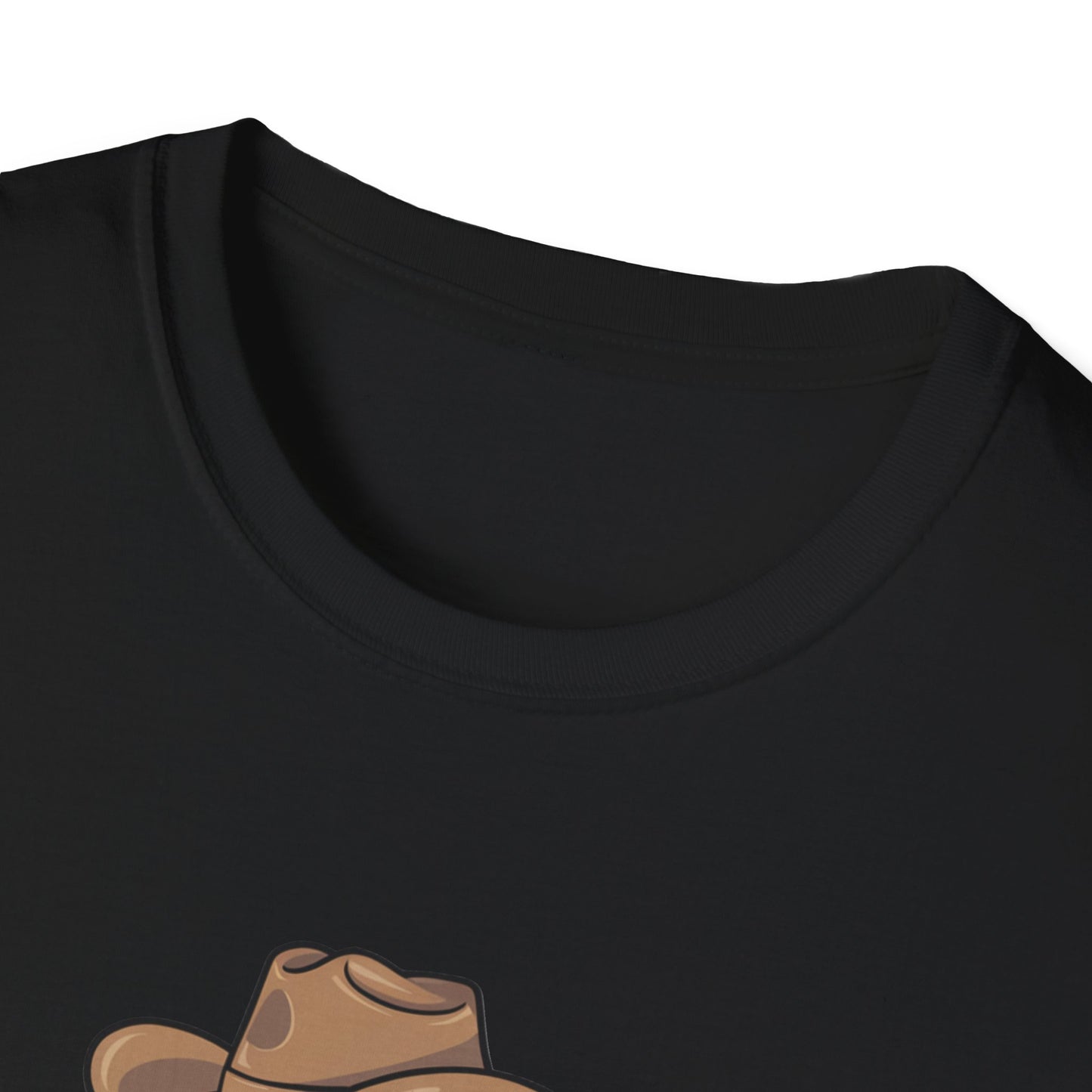 Ghostly Cowboy T-Shirt, Fun Halloween Tee, Spooky Ghost Shirt, Unisex Graphic Shirt, Witchy Casual Wear, Cute Halloween Gift