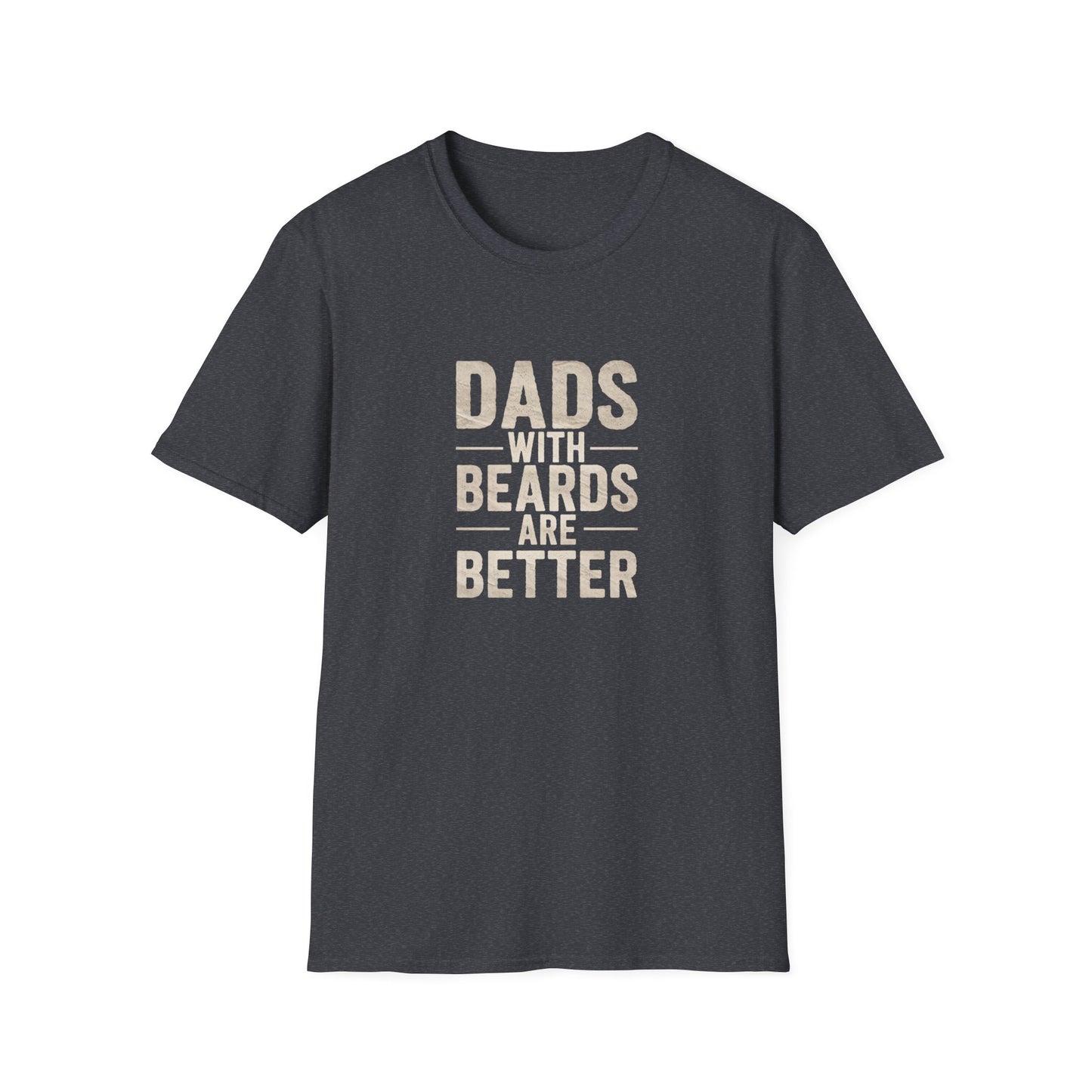Dads with Beards Unisex Softstyle T-Shirt - Perfect Gift for Father's Day
