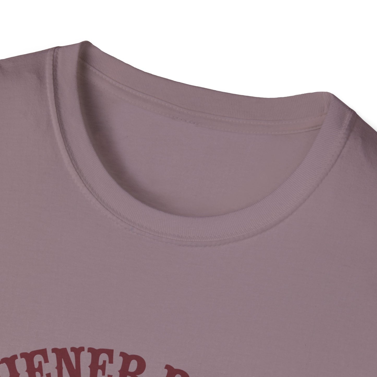 Humorous Wiener Rides Unisex T-Shirt - Fun Gift for Dog Lovers