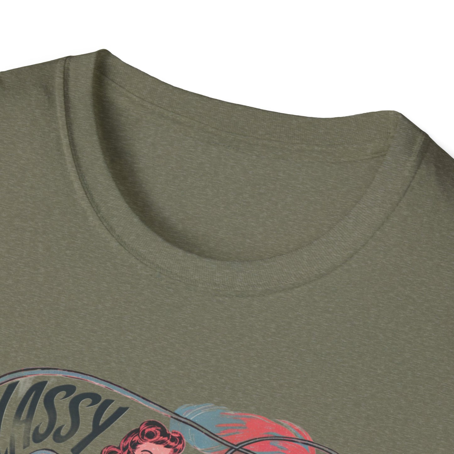 Classy & Badass Unisex T-Shirt, Vintage Chic Tee, Gift for Her, Empowerment Shirt, Casual Wear, Birthday Gift, Feminist Apparel