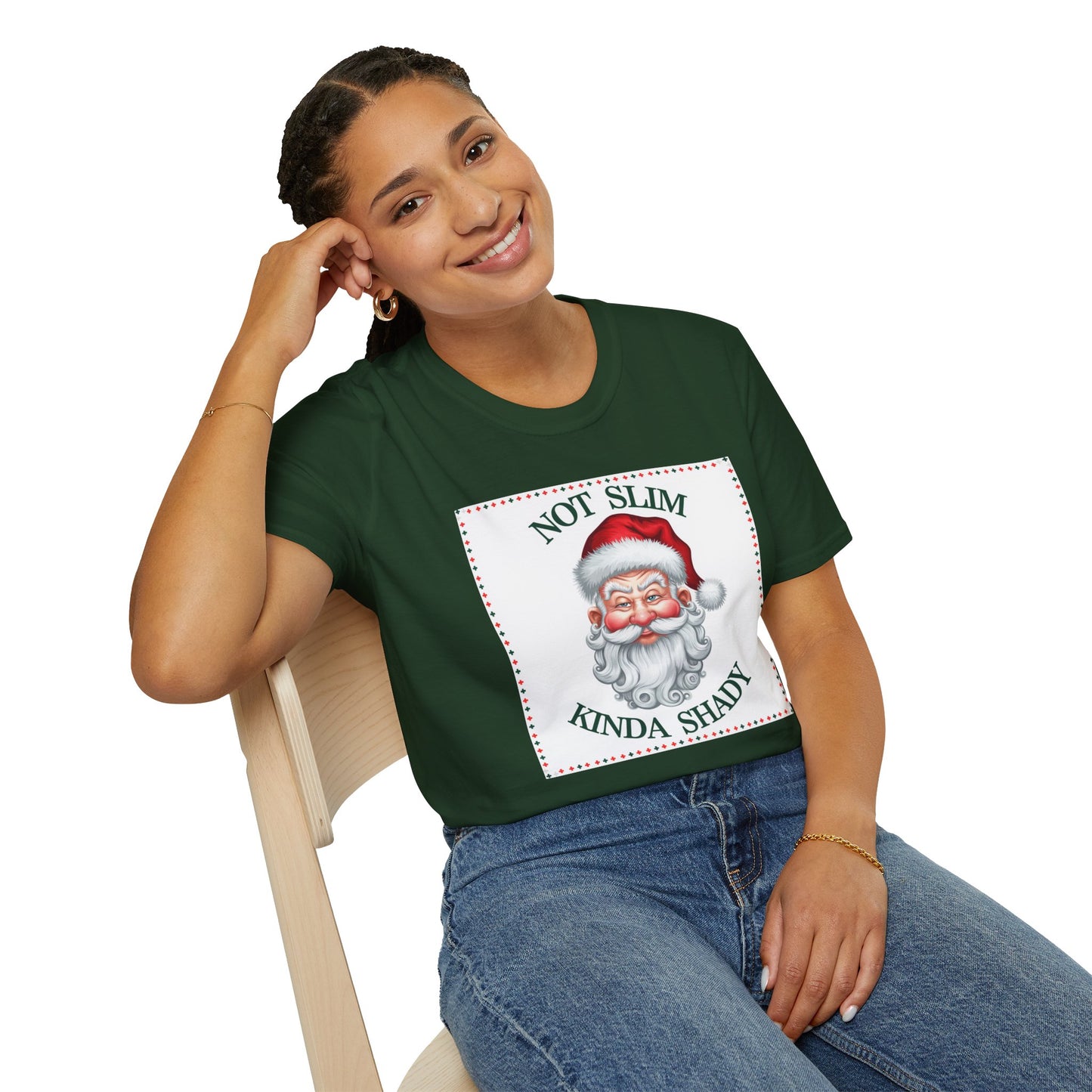 Funny Christmas T-Shirt, Holiday Gift, Unisex Tee, Santa Shirt, Funny Gift Idea, Cute Christmas Apparel