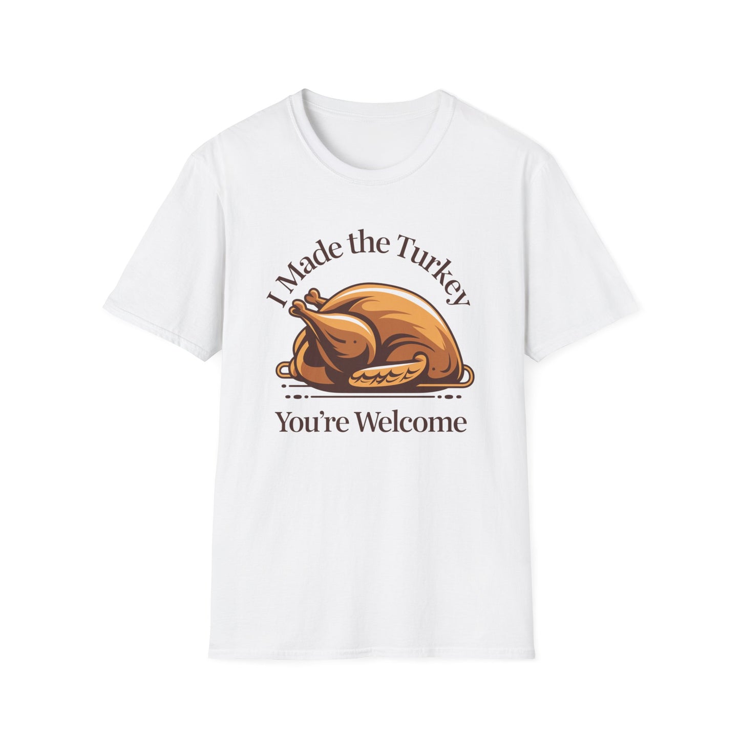 Funny Thanksgiving T-Shirt, Casual Unisex Tee, Gift for Home Chefs, Holiday Apparel, Thanksgiving Dinner Shirt
