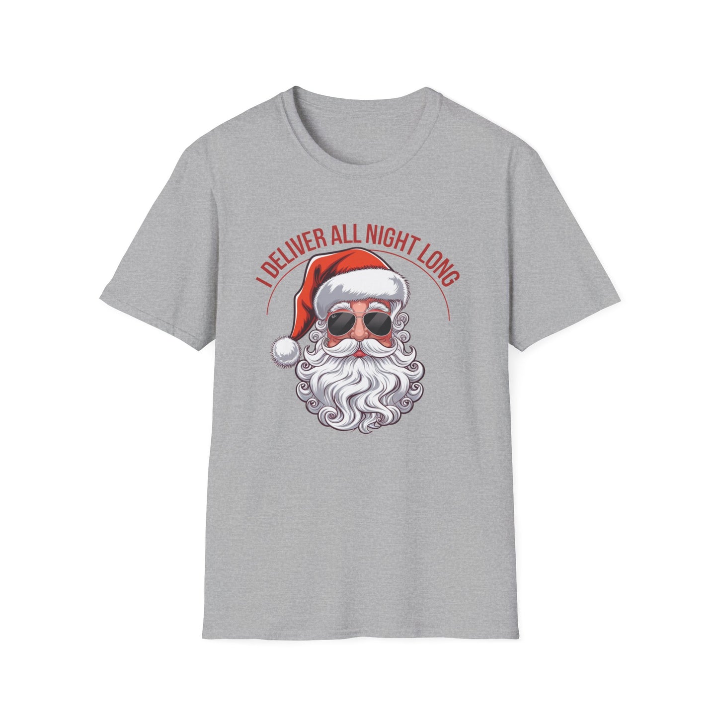 Santa Delivery T-Shirt, Funny Christmas Shirt, Holiday Gift, Relaxed Fit Tee, Unisex Tee for Christmas Lovers