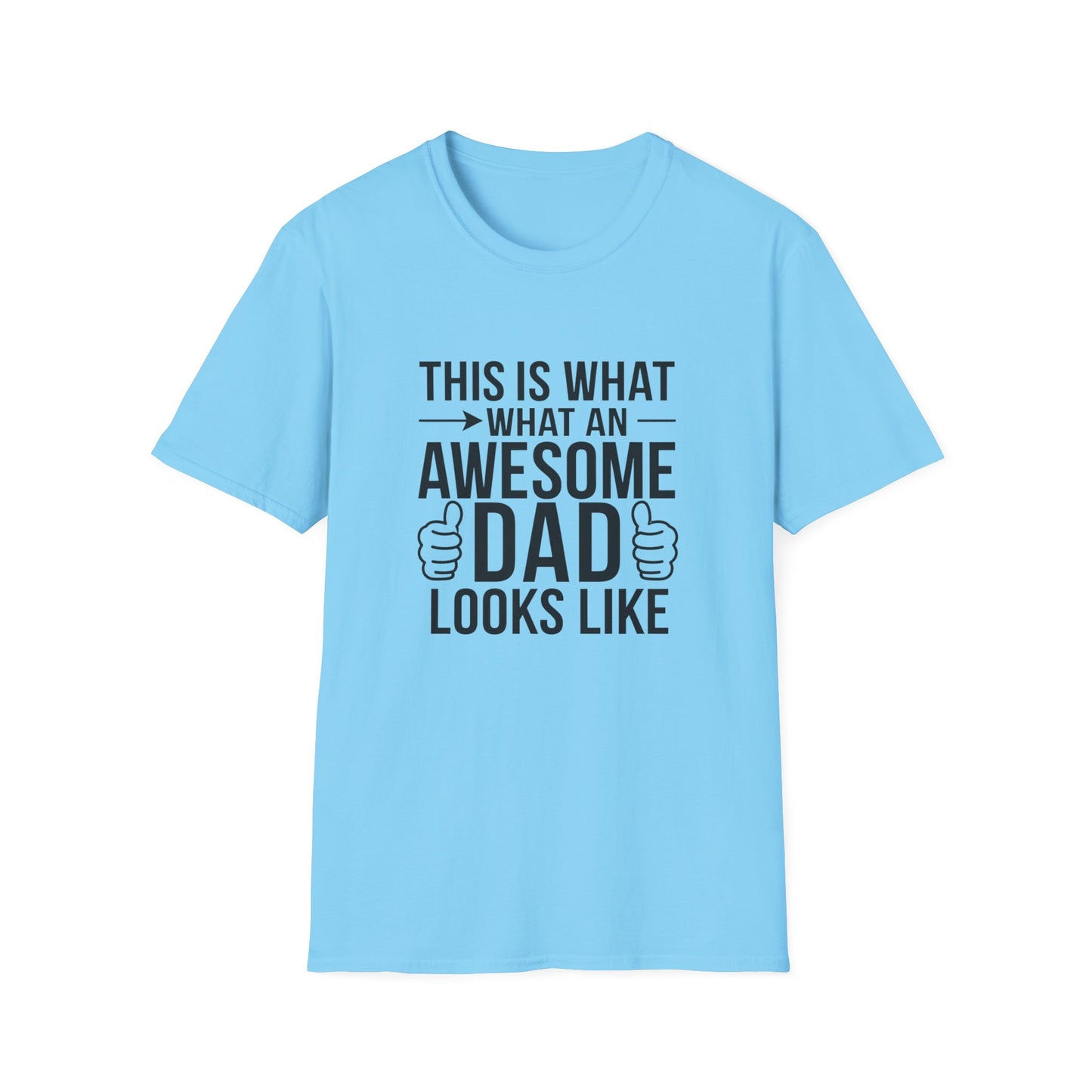 Awesome Dad Unisex Softstyle T-Shirt - Perfect Father's Day Gift