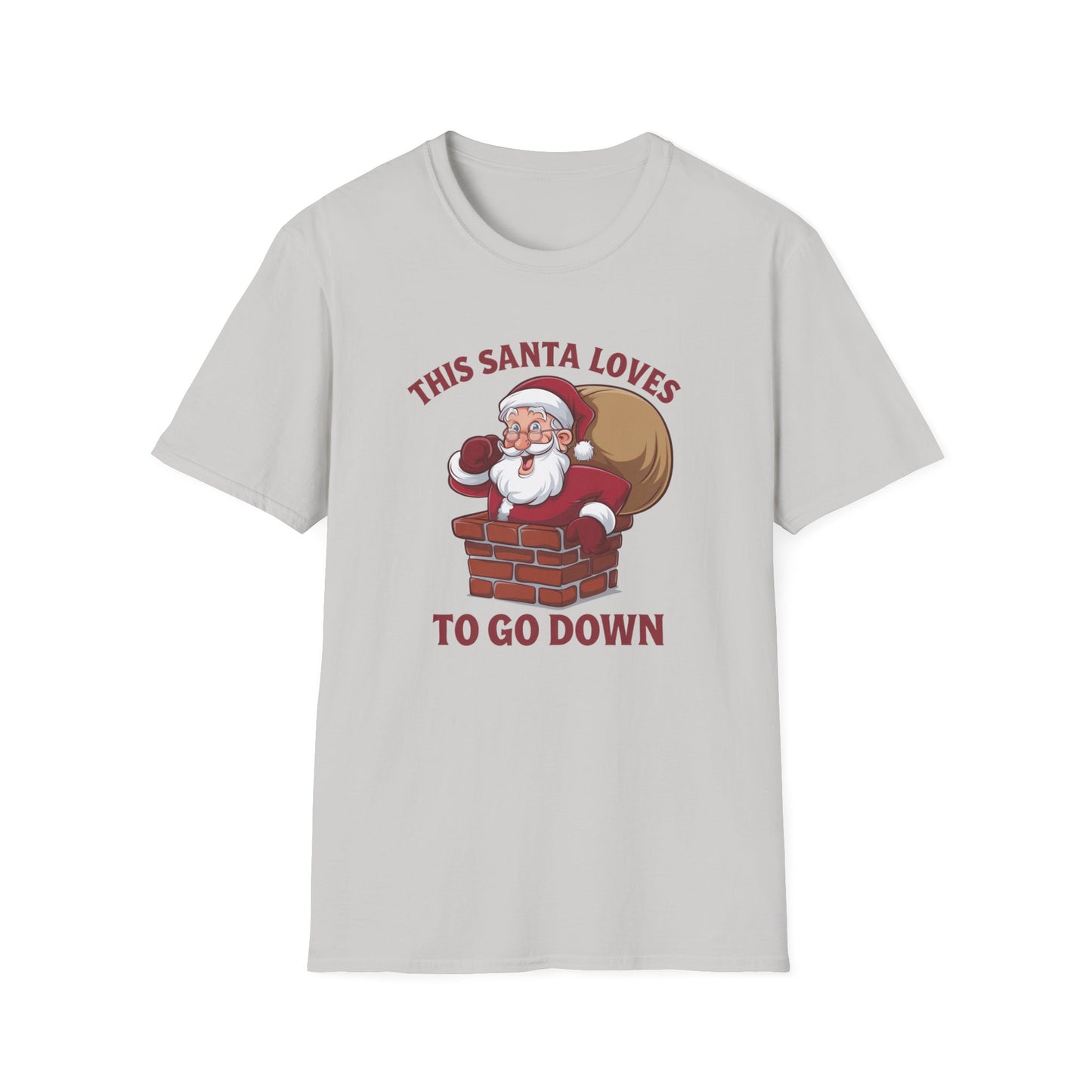 Funny Christmas Santa T-Shirt, Holiday Tee, Unisex Shirt, Christmas Gift, Humor Apparel, Festive Outfit