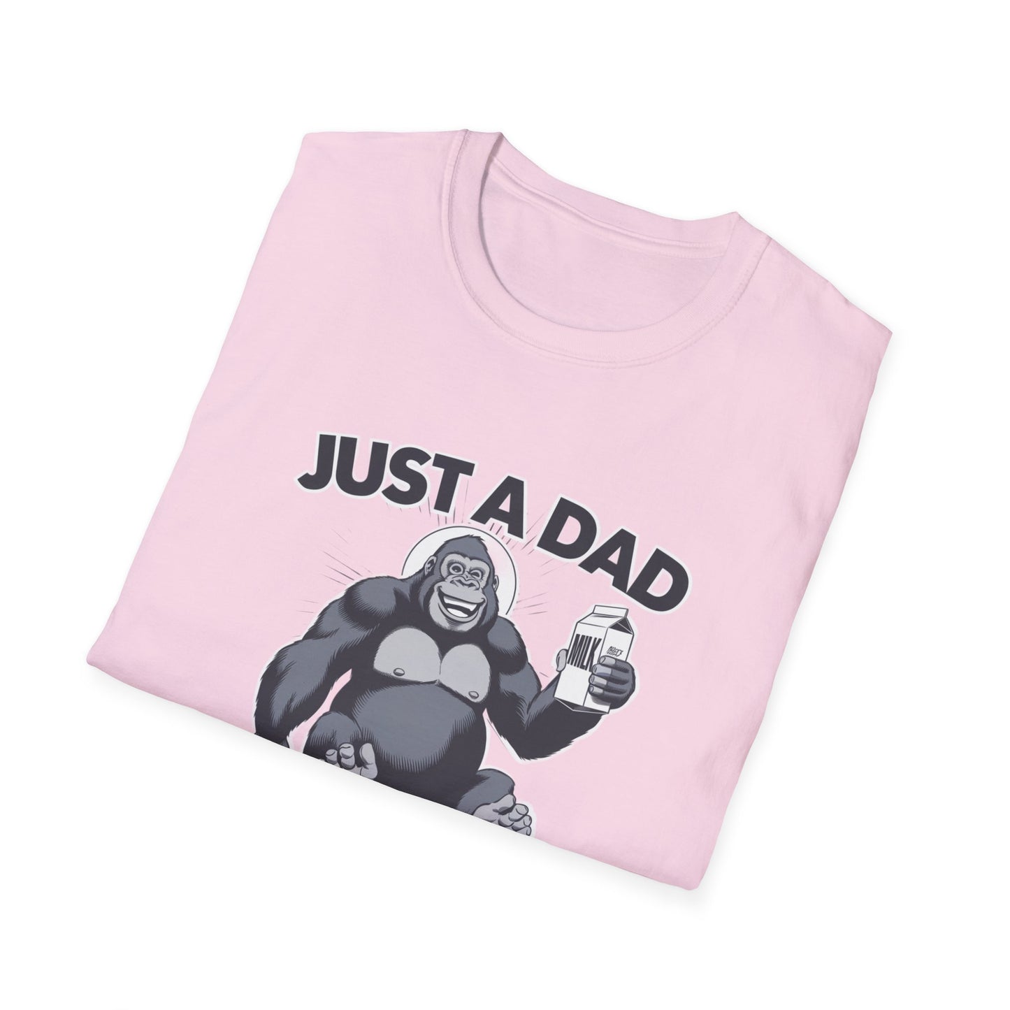 Just a Dad Unisex Softstyle T-Shirt - Humorous Father's Day Gift, Comfortable Casual Wear