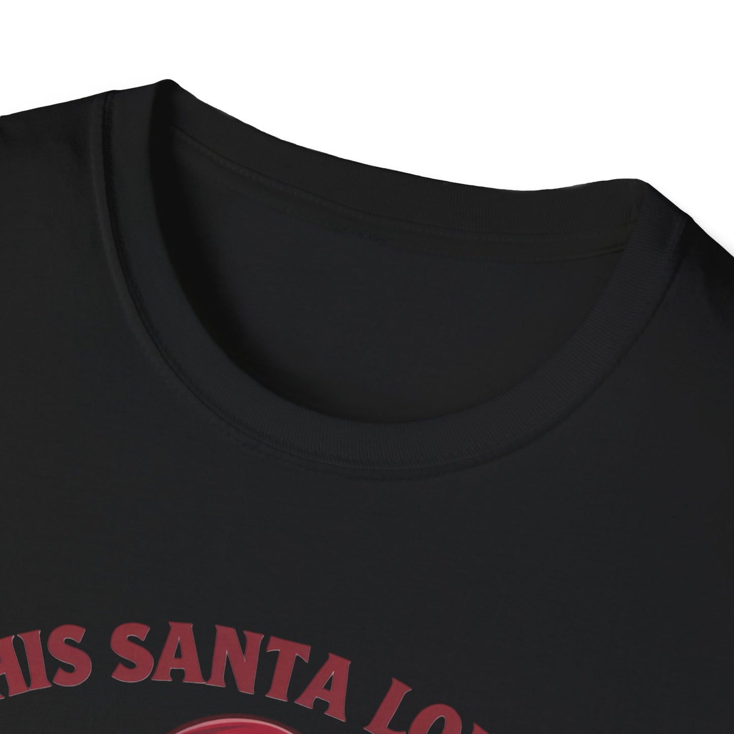 Funny Christmas Santa T-Shirt, Holiday Tee, Unisex Shirt, Christmas Gift, Humor Apparel, Festive Outfit