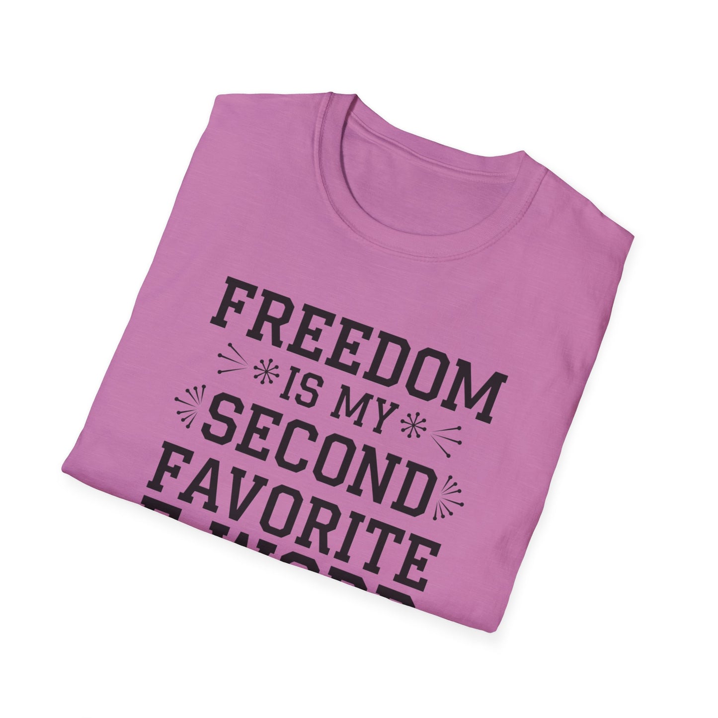 Freedom F-Word Unisex T-Shirt - Perfect for Casual Outings and Holidays