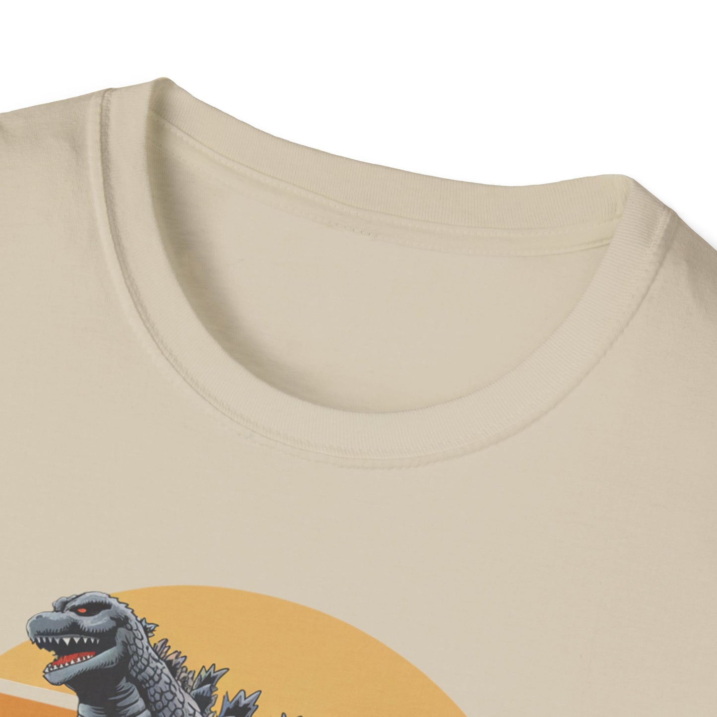 Dadzilla Tee - Unisex Softstyle T-Shirt for Dad Enthusiasts Fathers Day Gift