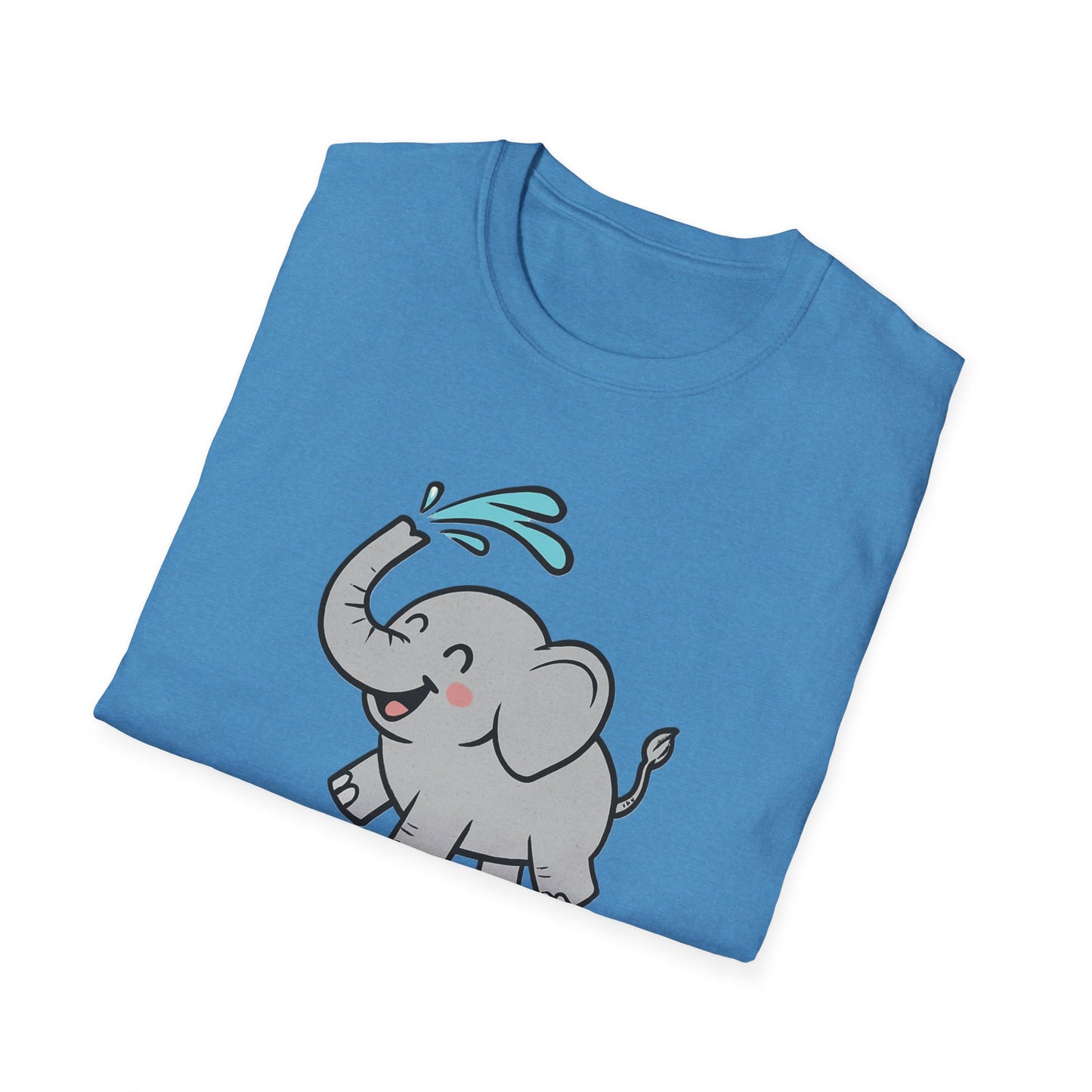 Funny Elephant T-Shirt - Squirter! Tee for Animal Lovers, Gift for Kids, Birthday Party Shirt, Unisex Graphic Tee