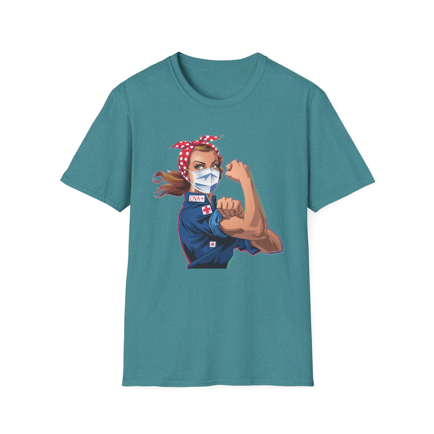Empowering Rosie the Riveter T-Shirt, Feminist Gift, Retro Graphic Tee, Celebration of Strength, Independence Day Style