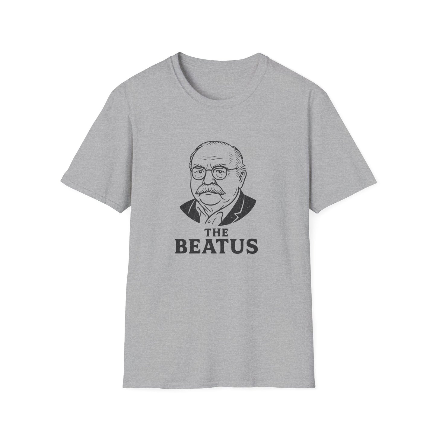 Unisex Softstyle T-Shirt - The Beatus Design, Fun Graphic Tee for Everyone