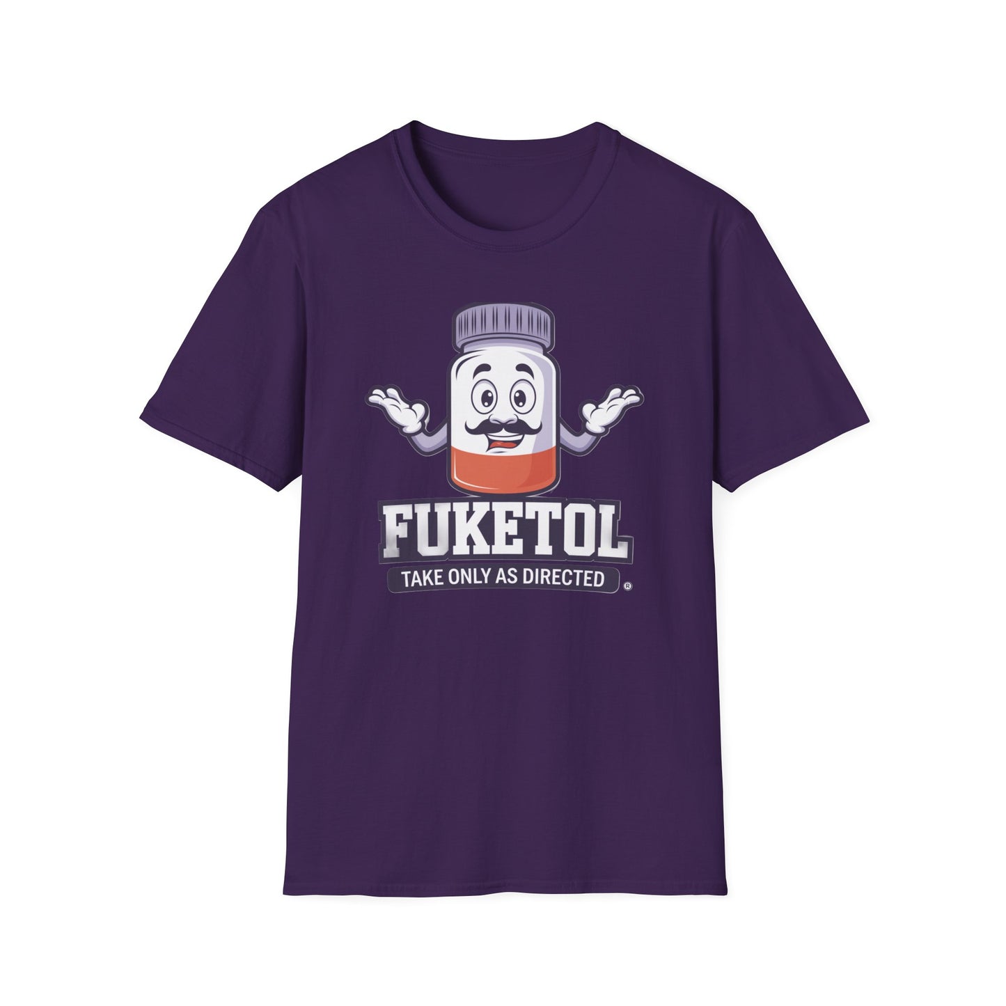 FUKETOL Unisex Softstyle T-Shirt - Fun and Playful Graphic Tee