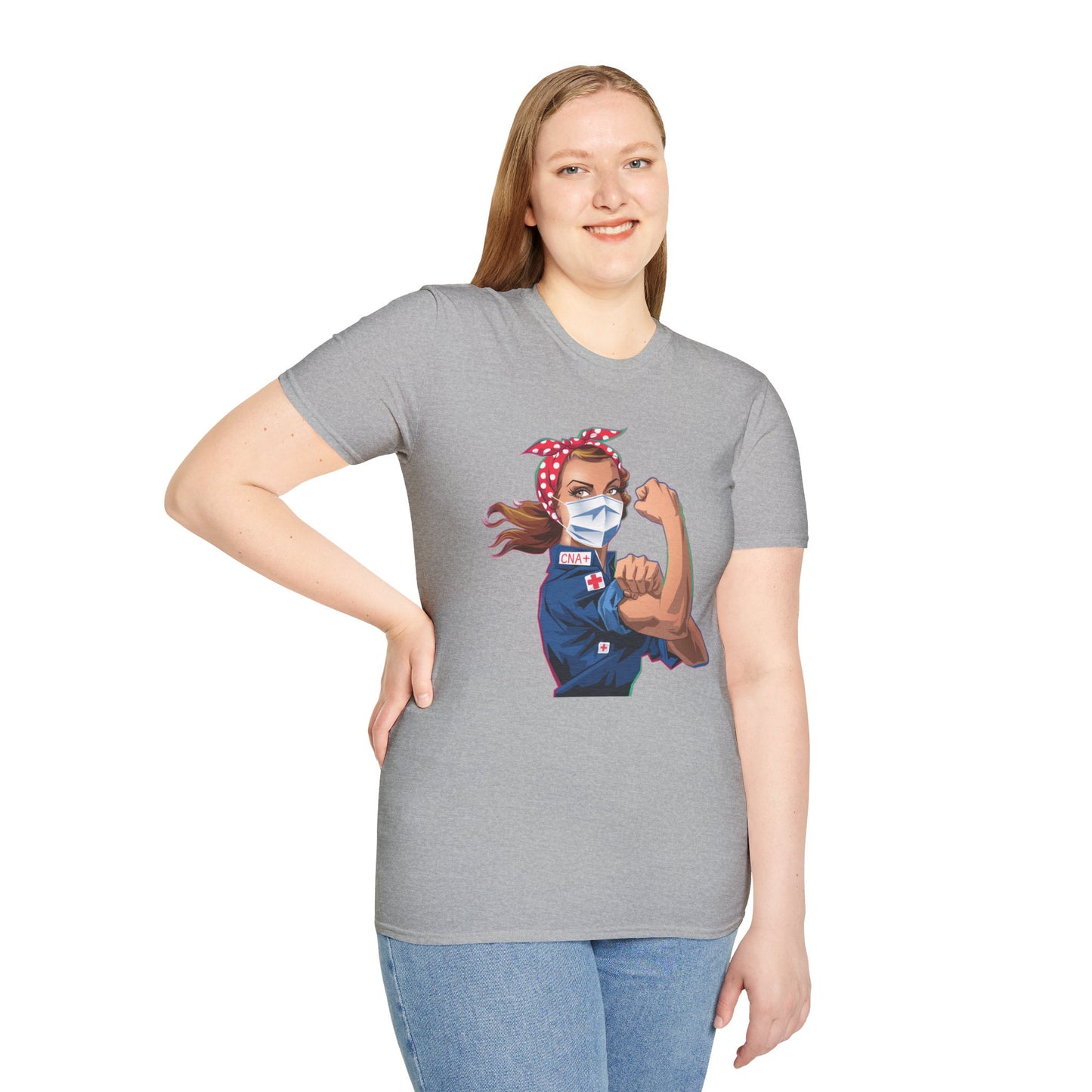 Empowering Rosie the Riveter T-Shirt, Feminist Gift, Retro Graphic Tee, Celebration of Strength, Independence Day Style