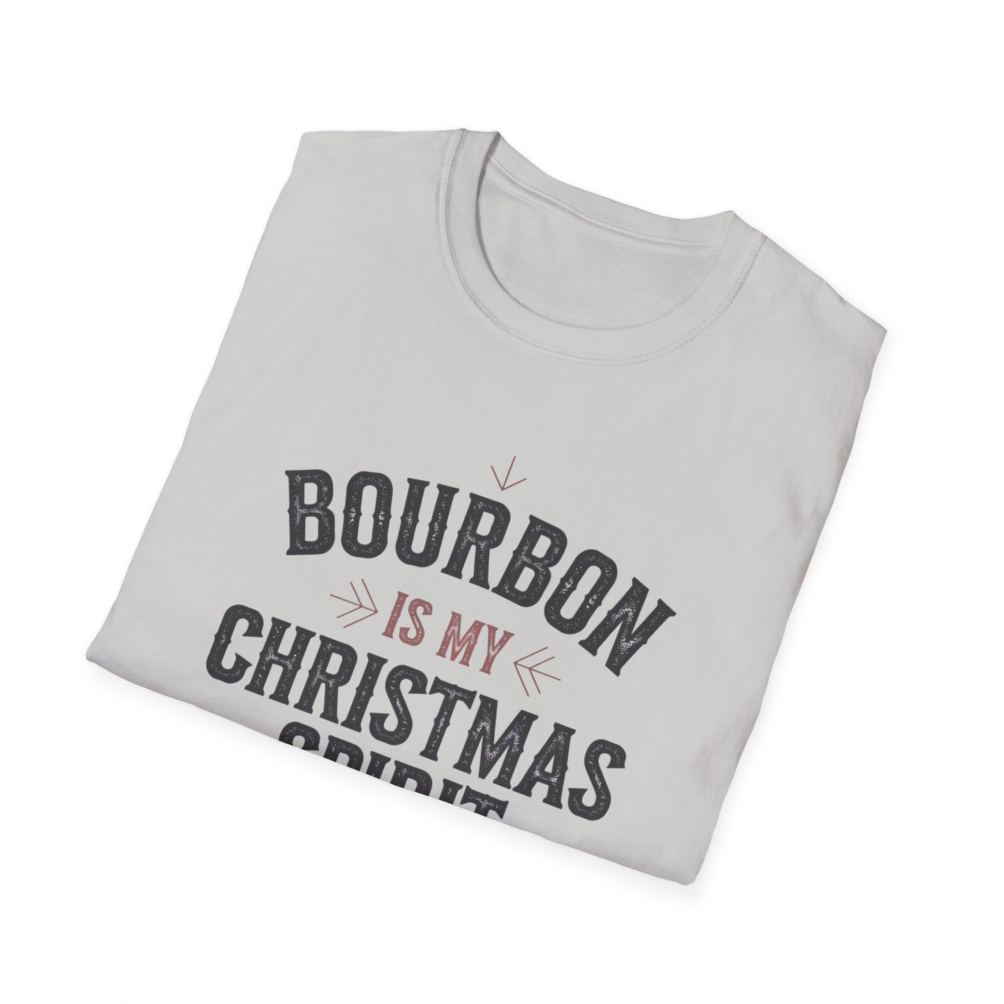 Bourbon-Themed Unisex T-Shirt | Perfect Holiday Gift, Christmas Party Attire, Festive Apparel, Gift for Bourbon Lovers