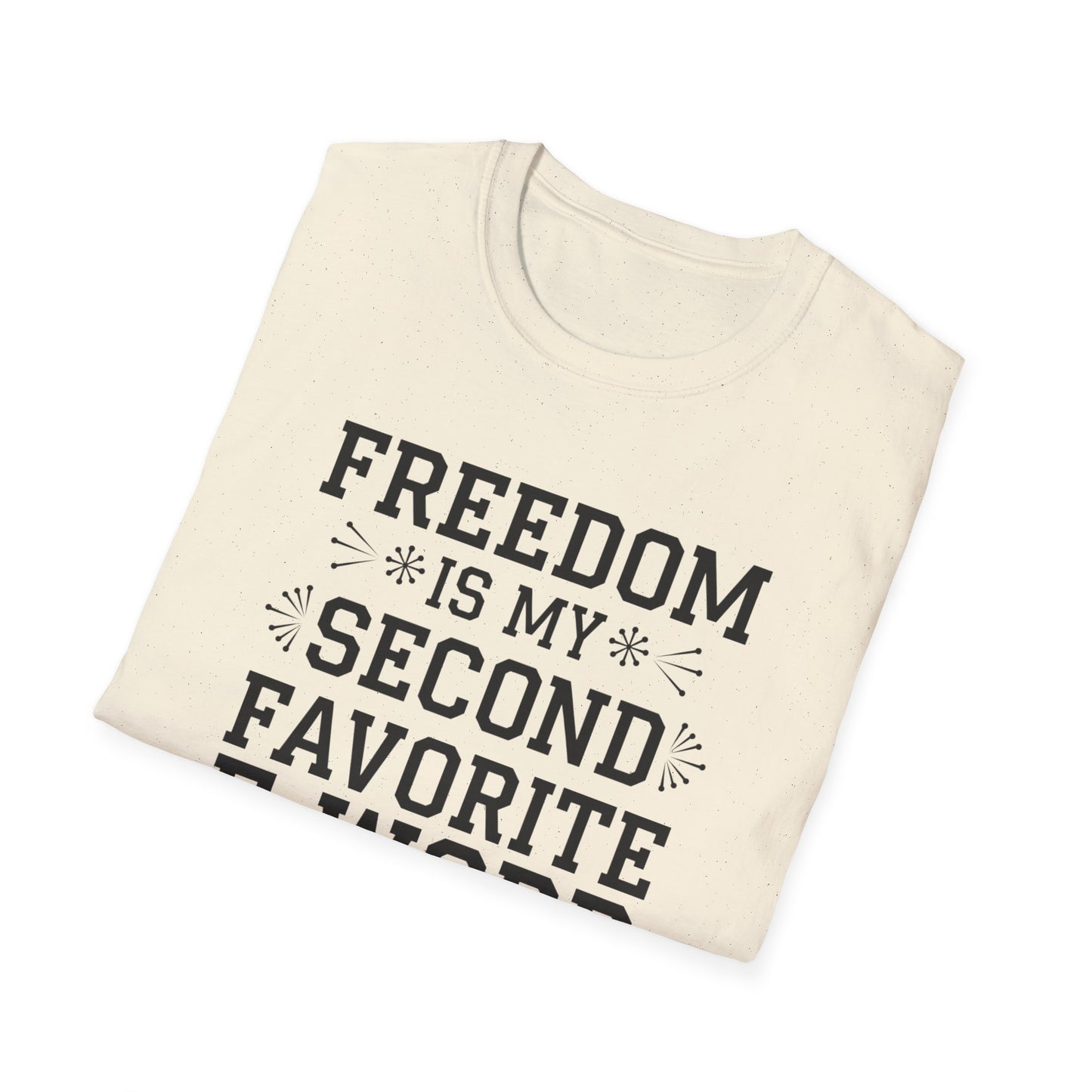 Freedom F-Word Unisex T-Shirt - Perfect for Casual Outings and Holidays