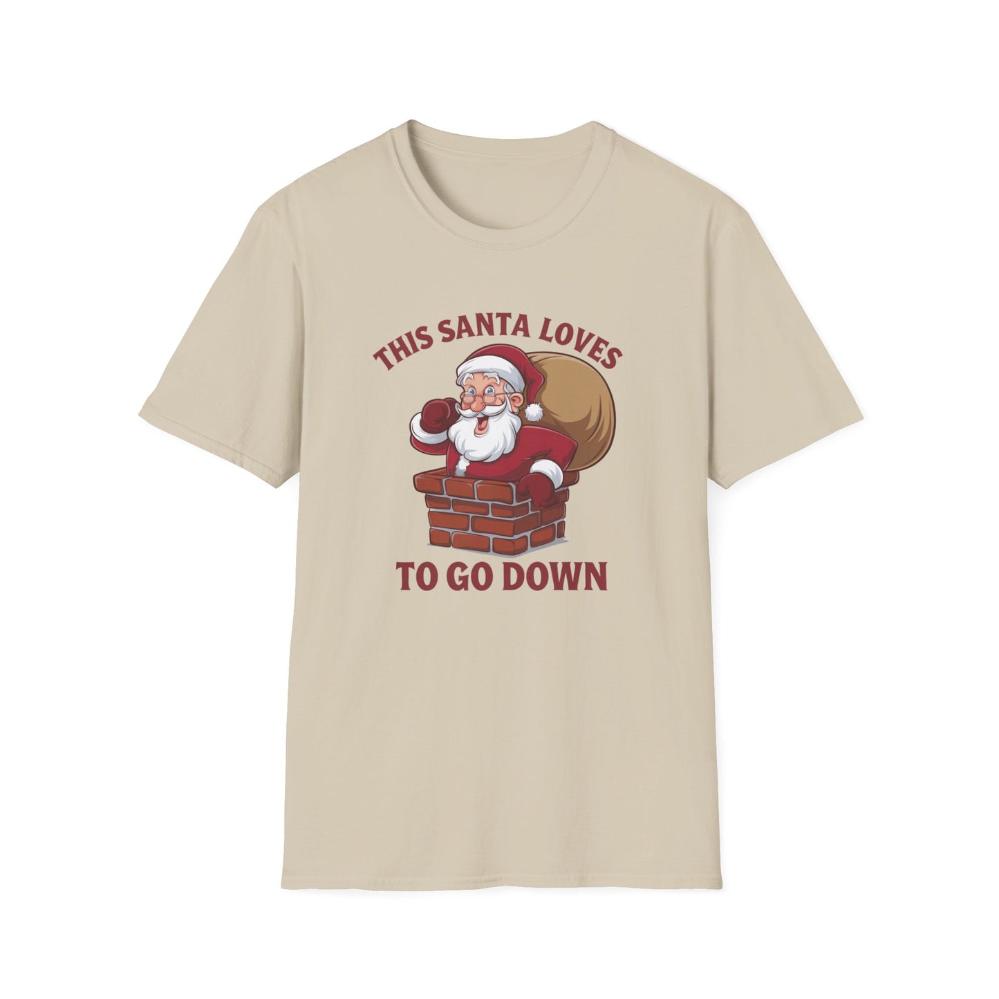 Funny Christmas Santa T-Shirt, Holiday Tee, Unisex Shirt, Christmas Gift, Humor Apparel, Festive Outfit