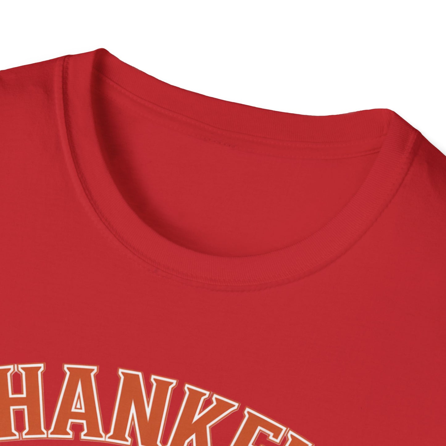 Thankful for Stretchy Pants Unisex Softstyle T-Shirt - Perfect for Thanksgiving & Casual Outings