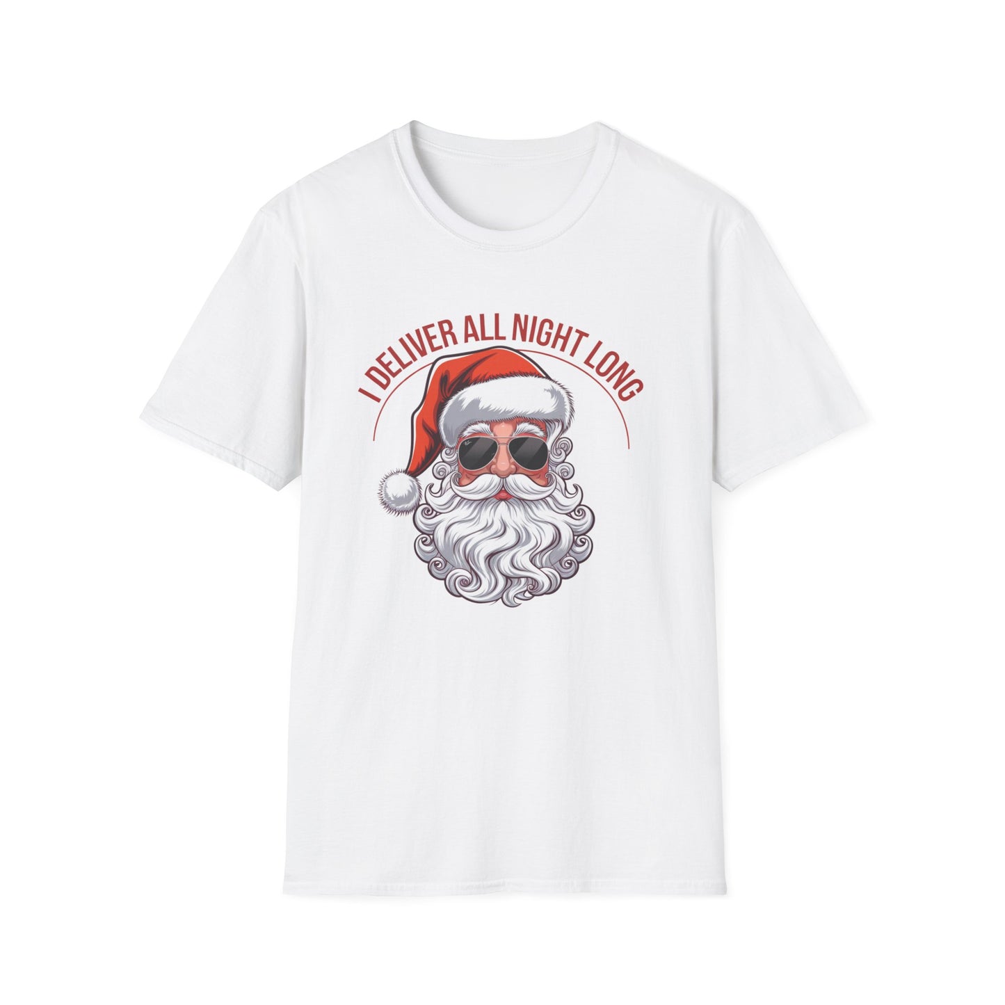 Santa Delivery T-Shirt, Funny Christmas Shirt, Holiday Gift, Relaxed Fit Tee, Unisex Tee for Christmas Lovers
