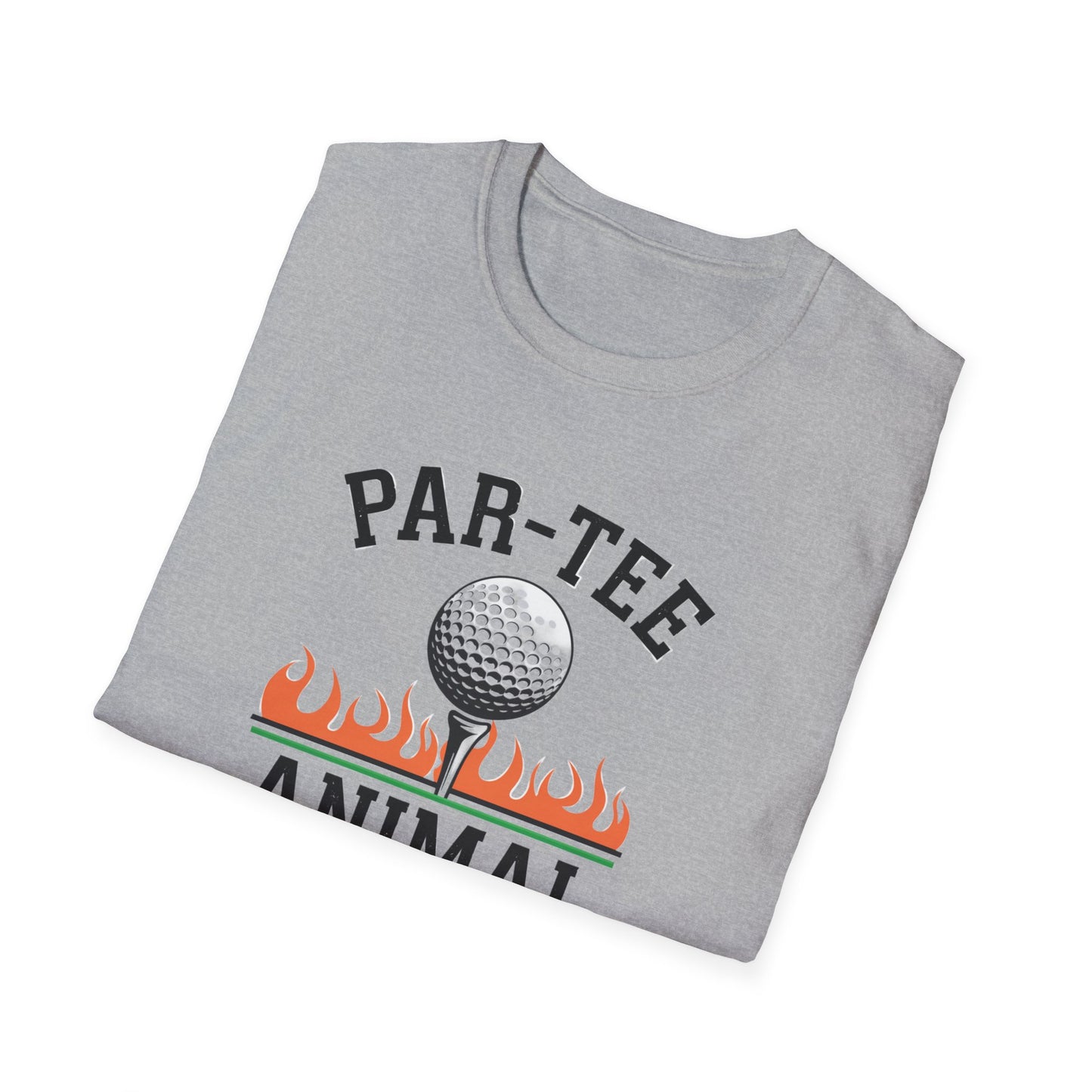 Par-Tee Animal Unisex Softstyle T-Shirt - Fun Golf Tee for Golf Lovers