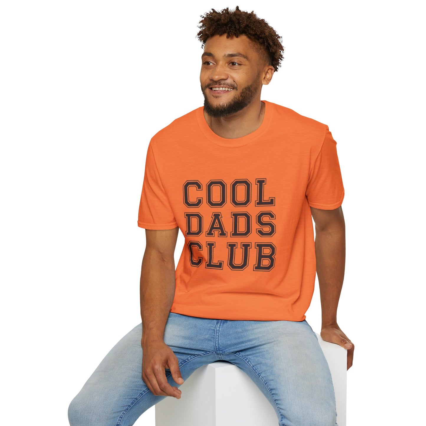 Cool Dads Club Unisex Softstyle T-Shirt - Perfect Gift for Father's Day