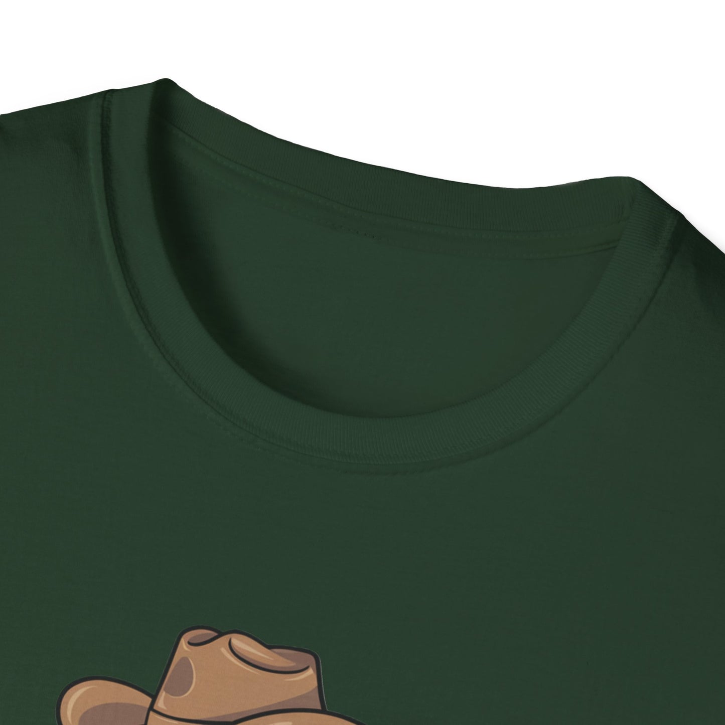 Ghostly Cowboy T-Shirt, Fun Halloween Tee, Spooky Ghost Shirt, Unisex Graphic Shirt, Witchy Casual Wear, Cute Halloween Gift