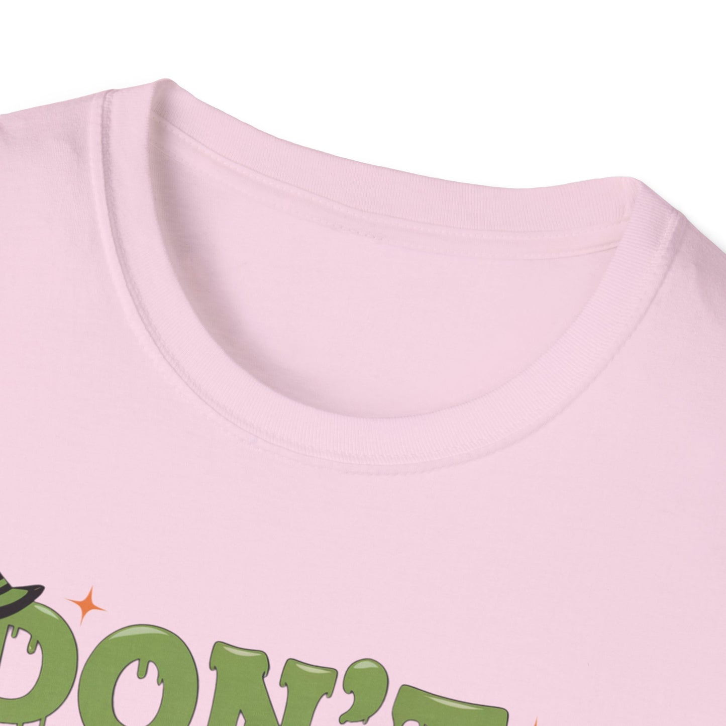 Humorous Halloween T-Shirt - Don't Be A Basic Witch, Fall Fashion, Unisex Tee, Cute Halloween Apparel, Gift for Witches