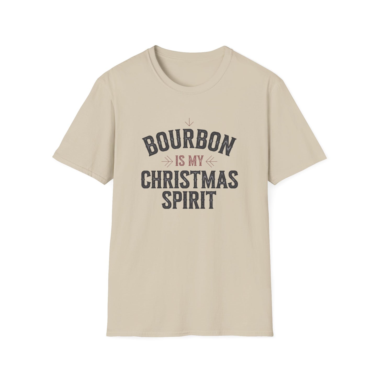 Bourbon-Themed Unisex T-Shirt | Perfect Holiday Gift, Christmas Party Attire, Festive Apparel, Gift for Bourbon Lovers