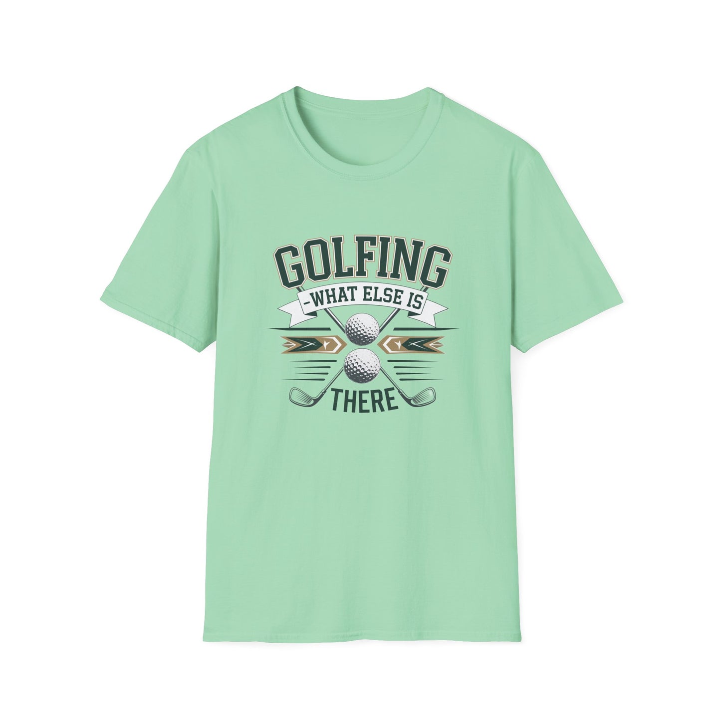 Golfing Theme Softstyle T-Shirt – Perfect for Golf Lovers!