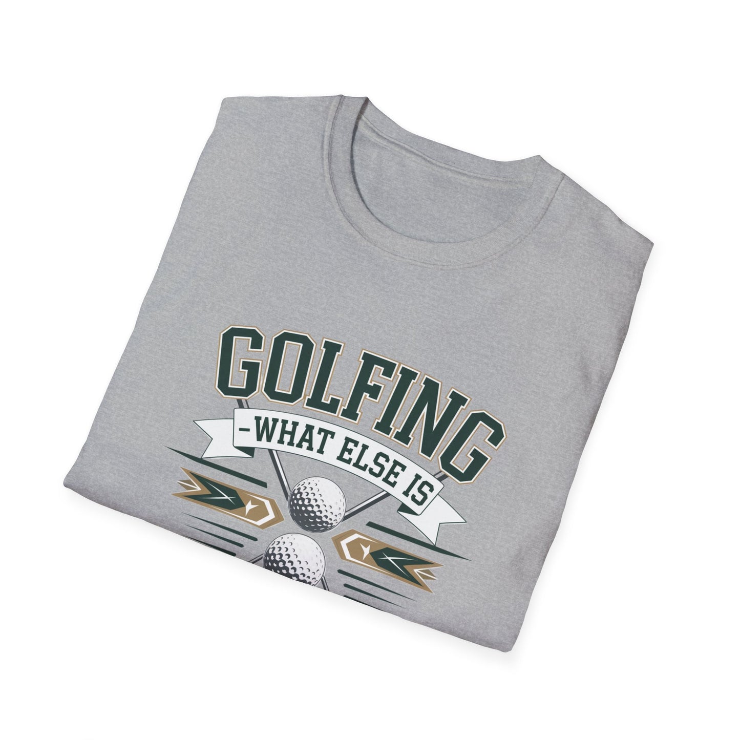 Golfing Theme Softstyle T-Shirt – Perfect for Golf Lovers!