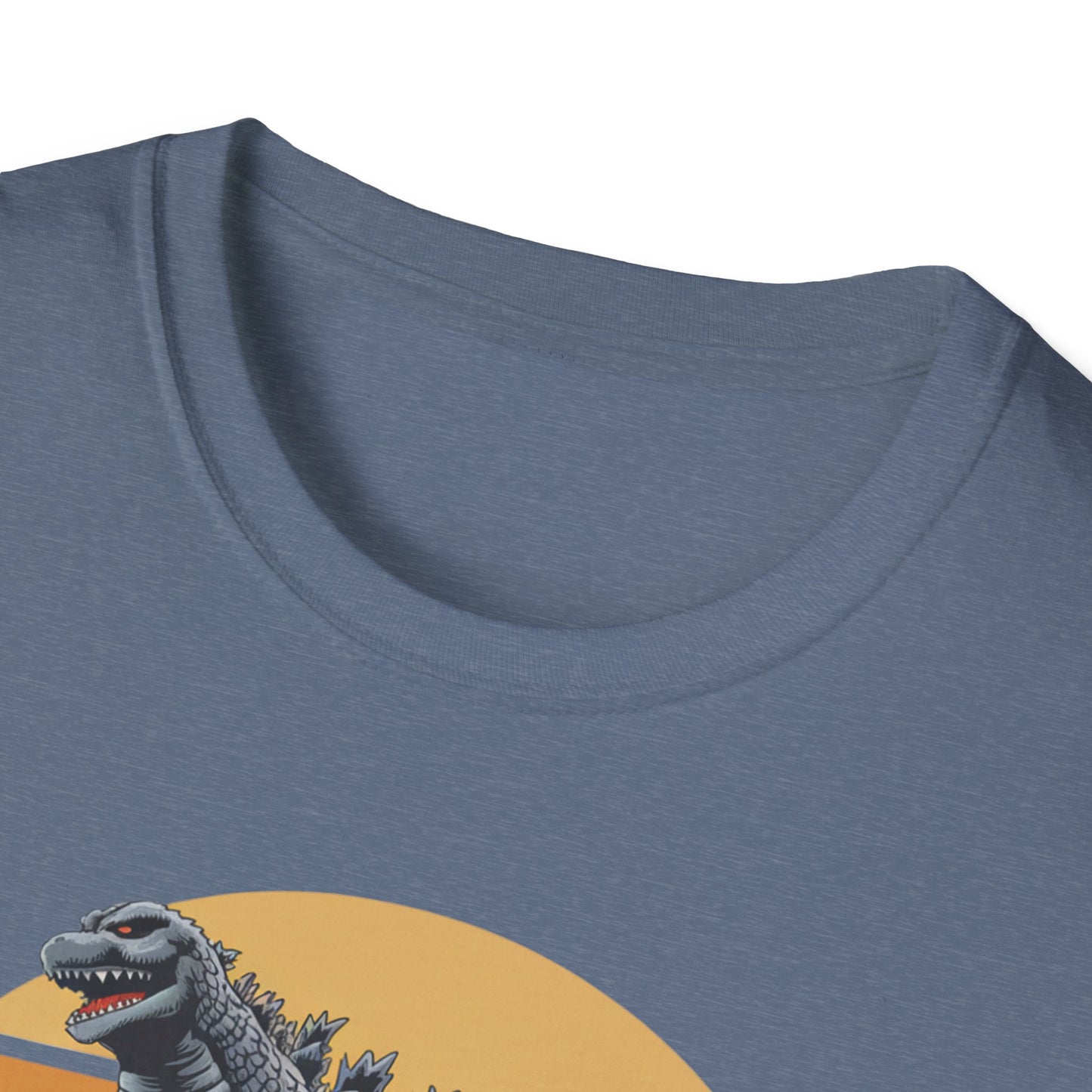 Dadzilla Tee - Unisex Softstyle T-Shirt for Dad Enthusiasts Fathers Day Gift