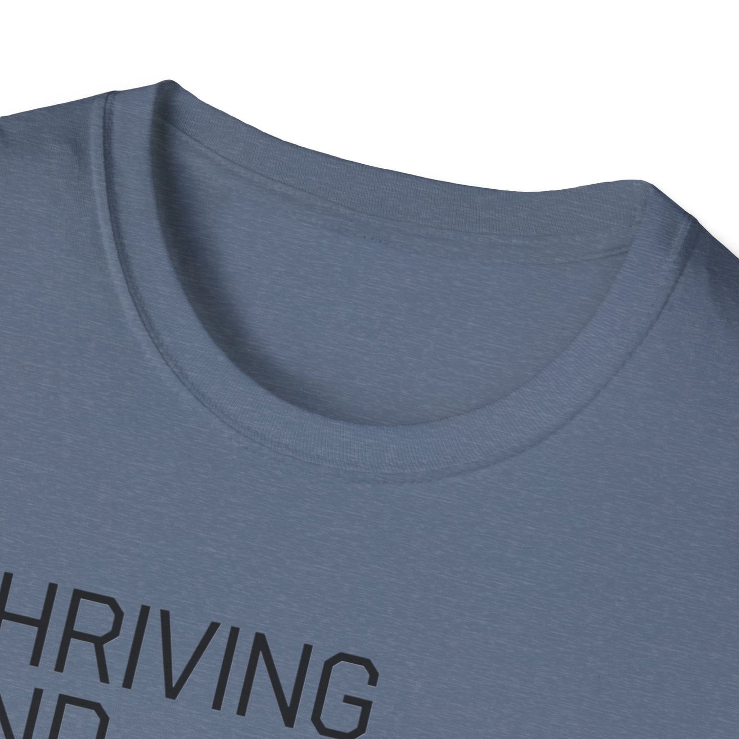 Mom Life Unisex T-Shirt | Thriving and Surviving Tee | Gift for Moms, Mother's Day, Parenting, Casual Wear, Birthday