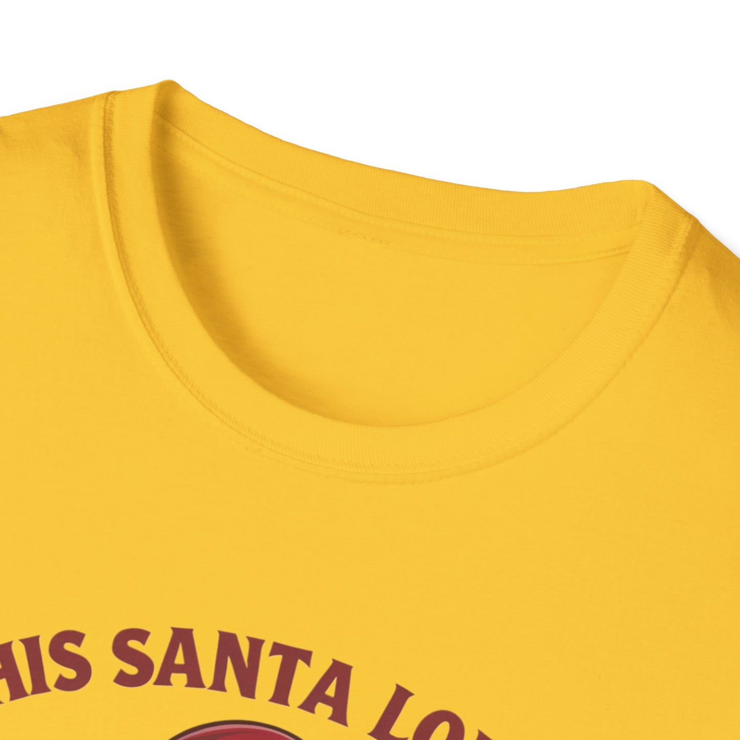Funny Christmas Santa T-Shirt, Holiday Tee, Unisex Shirt, Christmas Gift, Humor Apparel, Festive Outfit